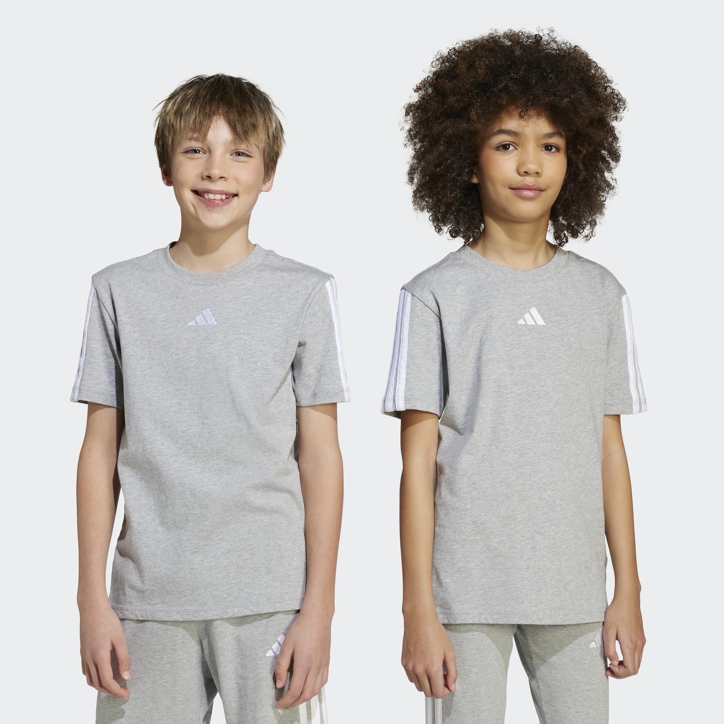 Kids Unisex Essentials Tee, Grey, A701_ONE, large image number 5