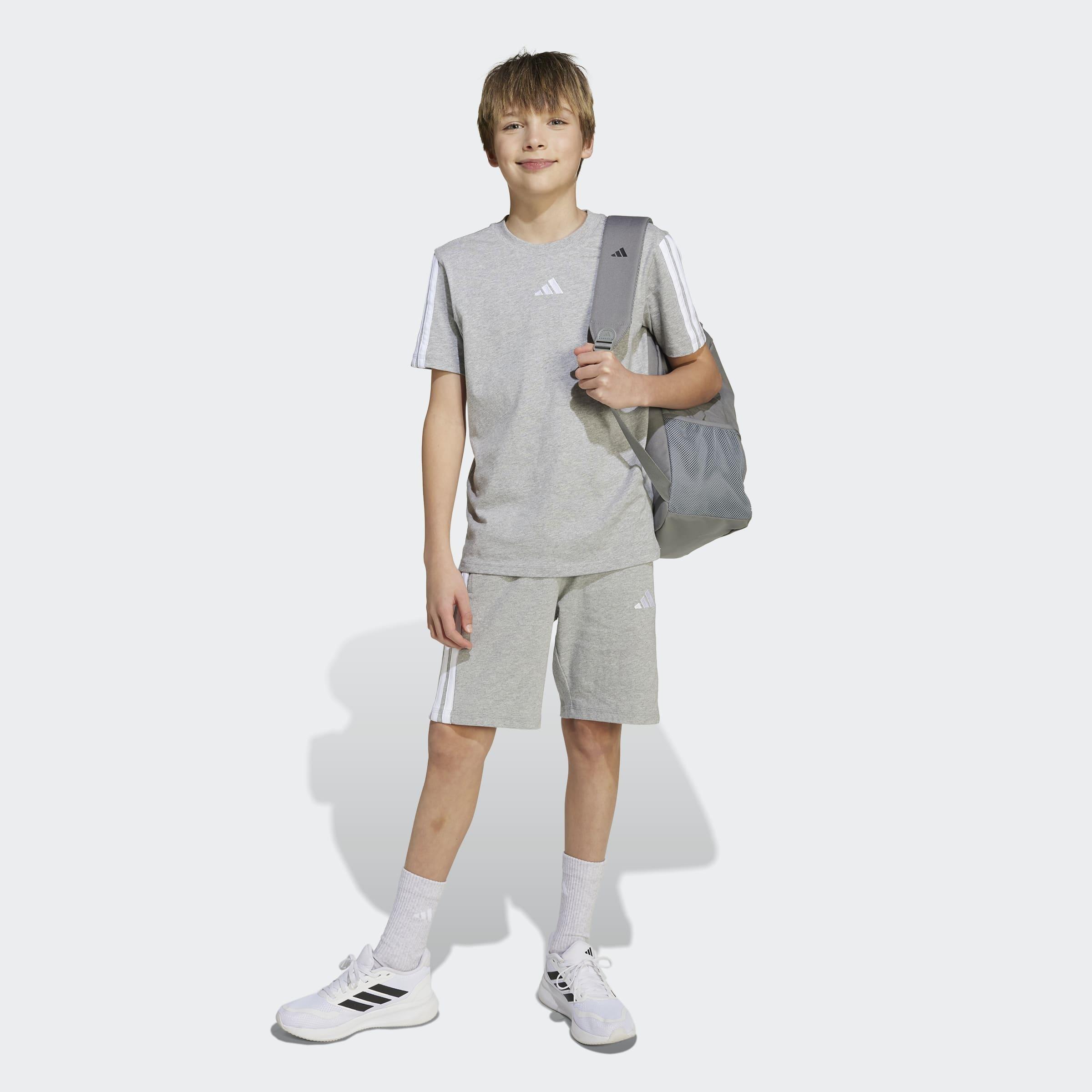 Kids Unisex Essentials Tee, Grey, A701_ONE, large image number 7