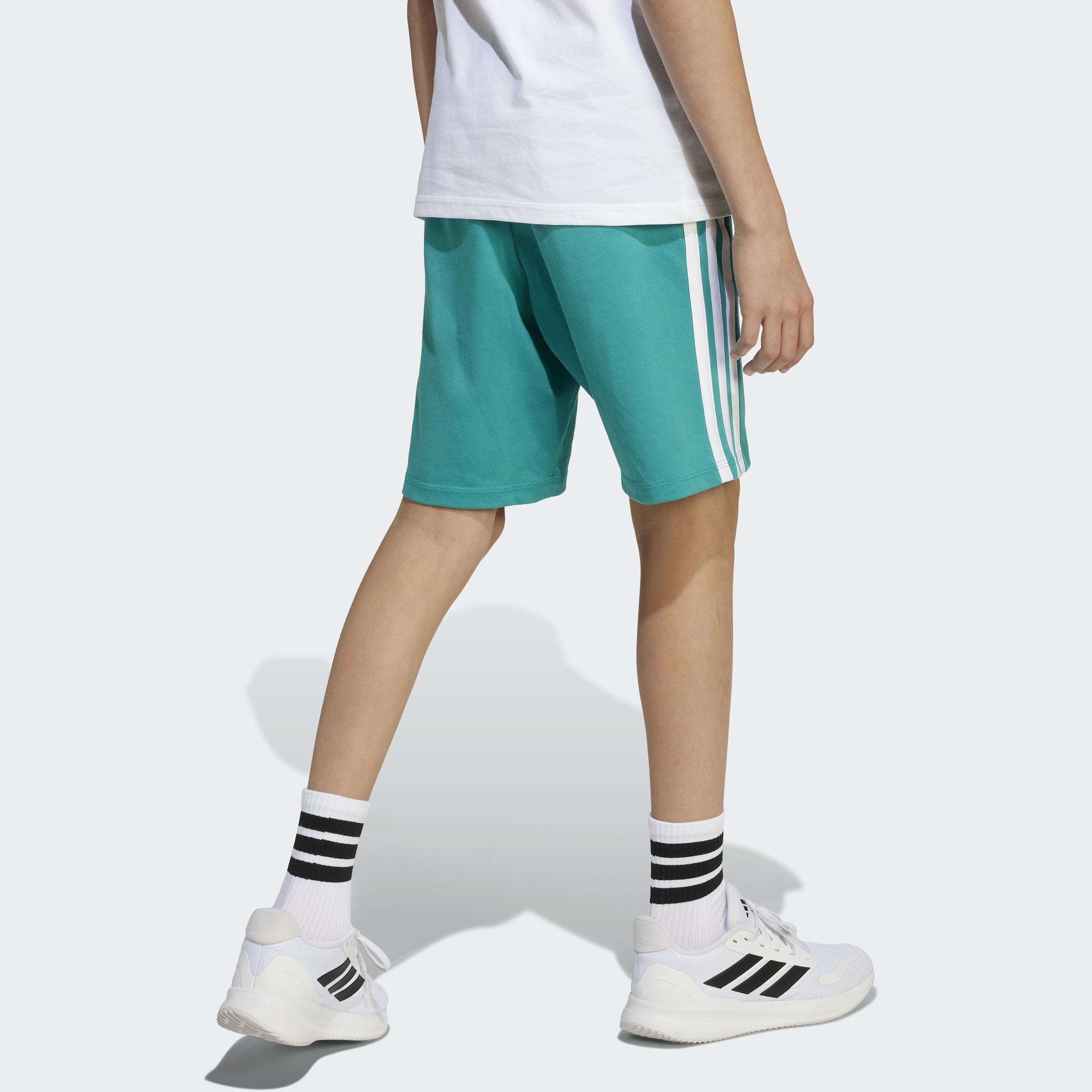 Kids Unisex Essentials Shorts, Green, A701_ONE, large image number 1