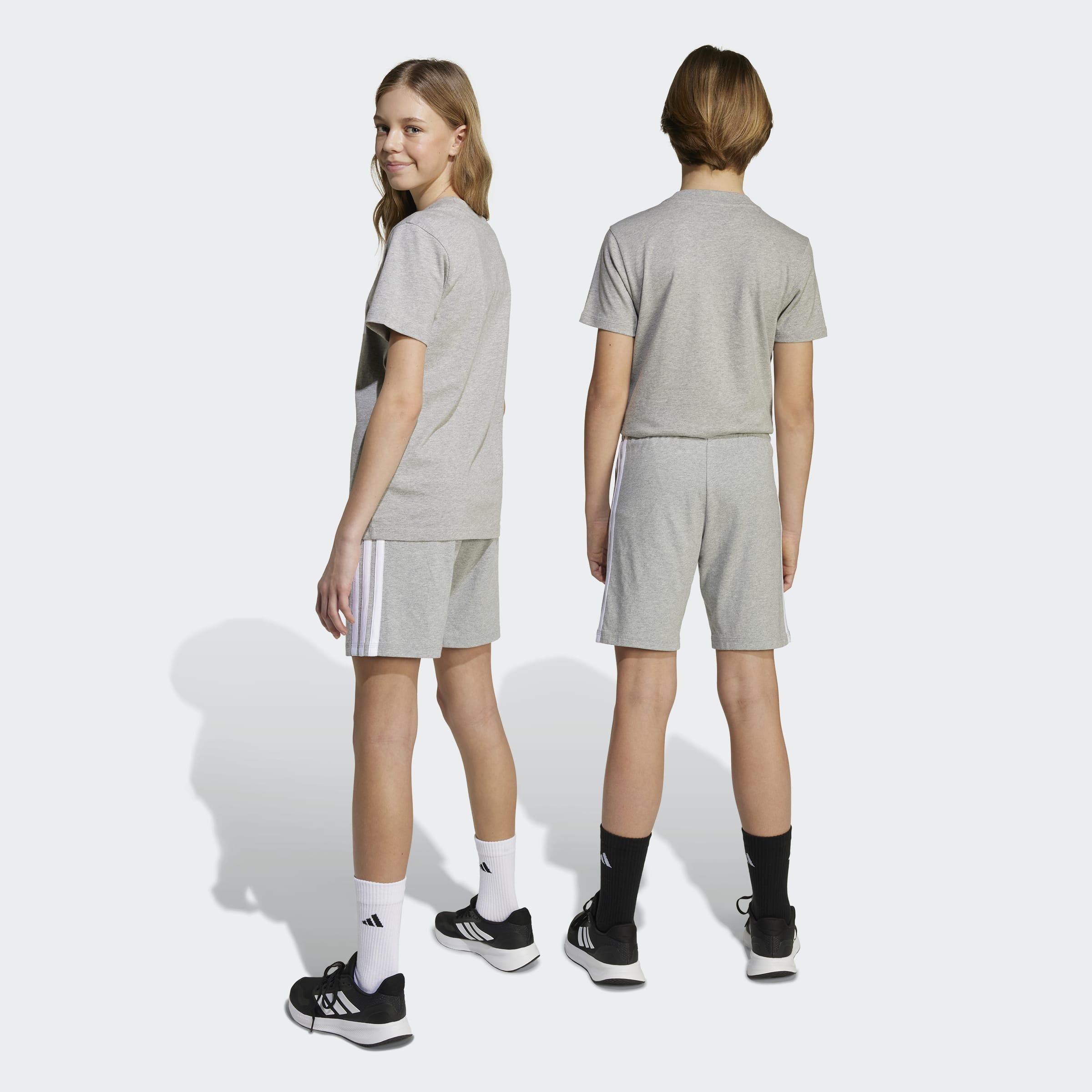 Kids Unisex Essentials Shorts, Grey