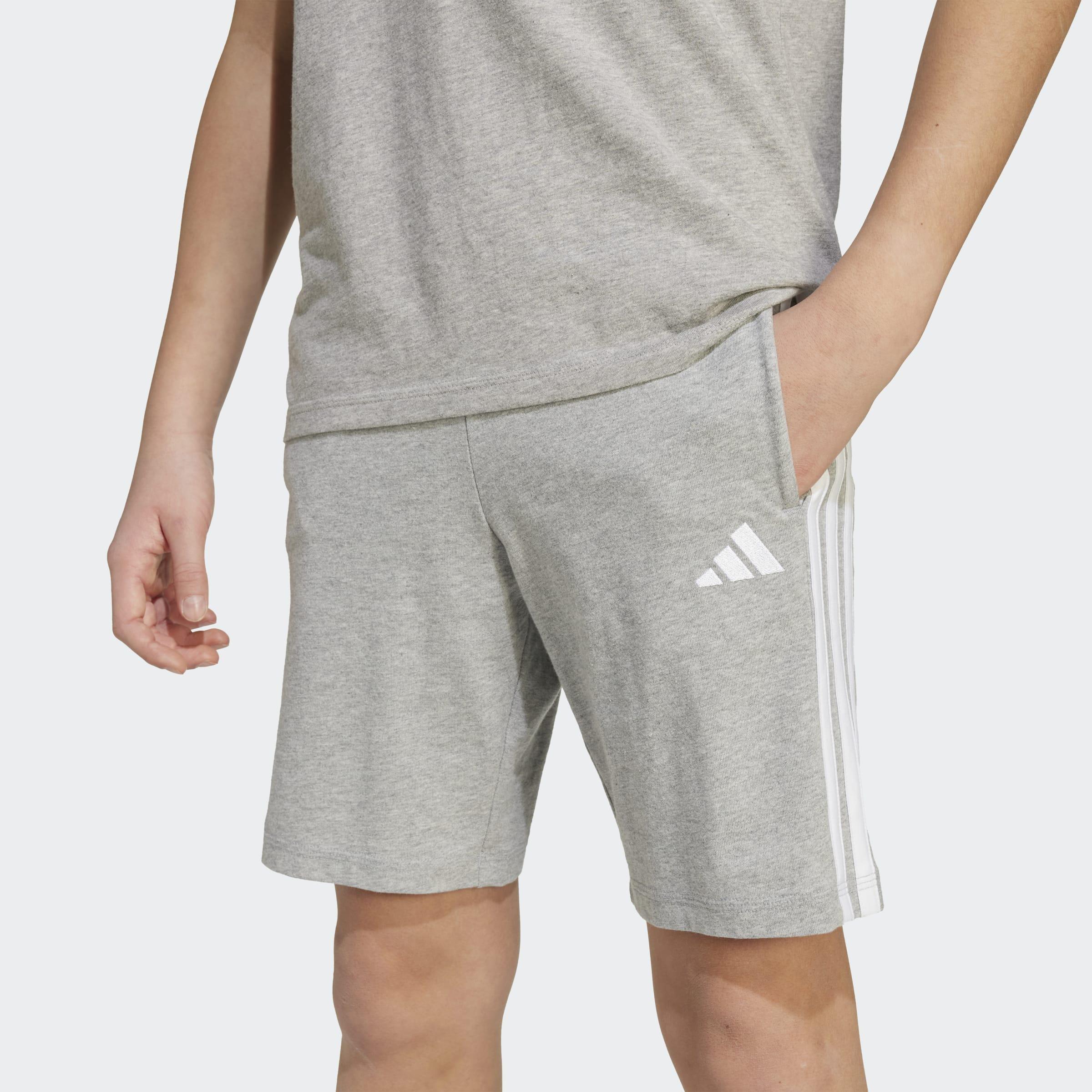 Kids Unisex Essentials Shorts, Grey, A701_ONE, large image number 2