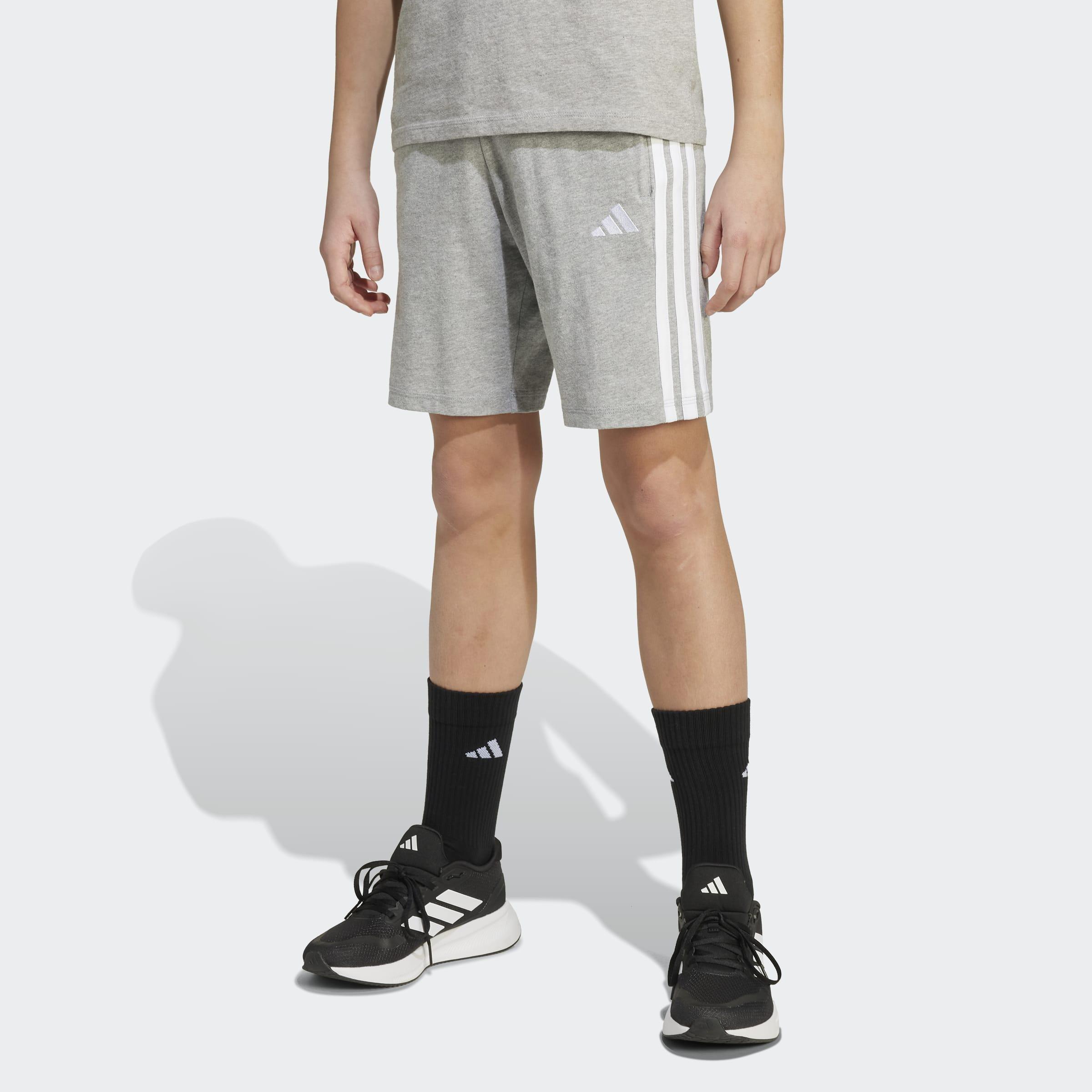 Kids Unisex Essentials Shorts,Grey, A701_ONE, large image number 7