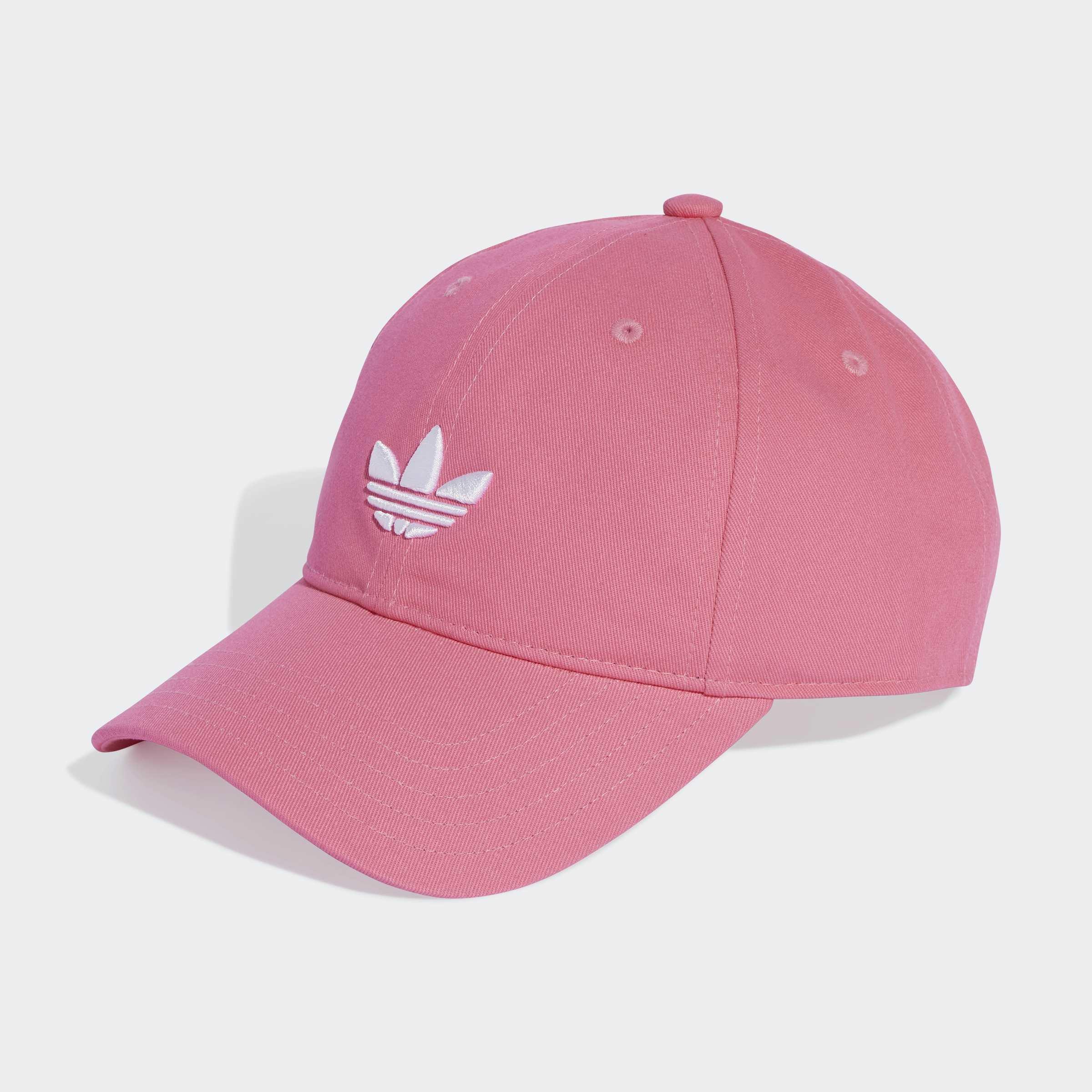 Unisex Adicolor Classic Trefoil Baseball Cap, Pink, , large image number 0