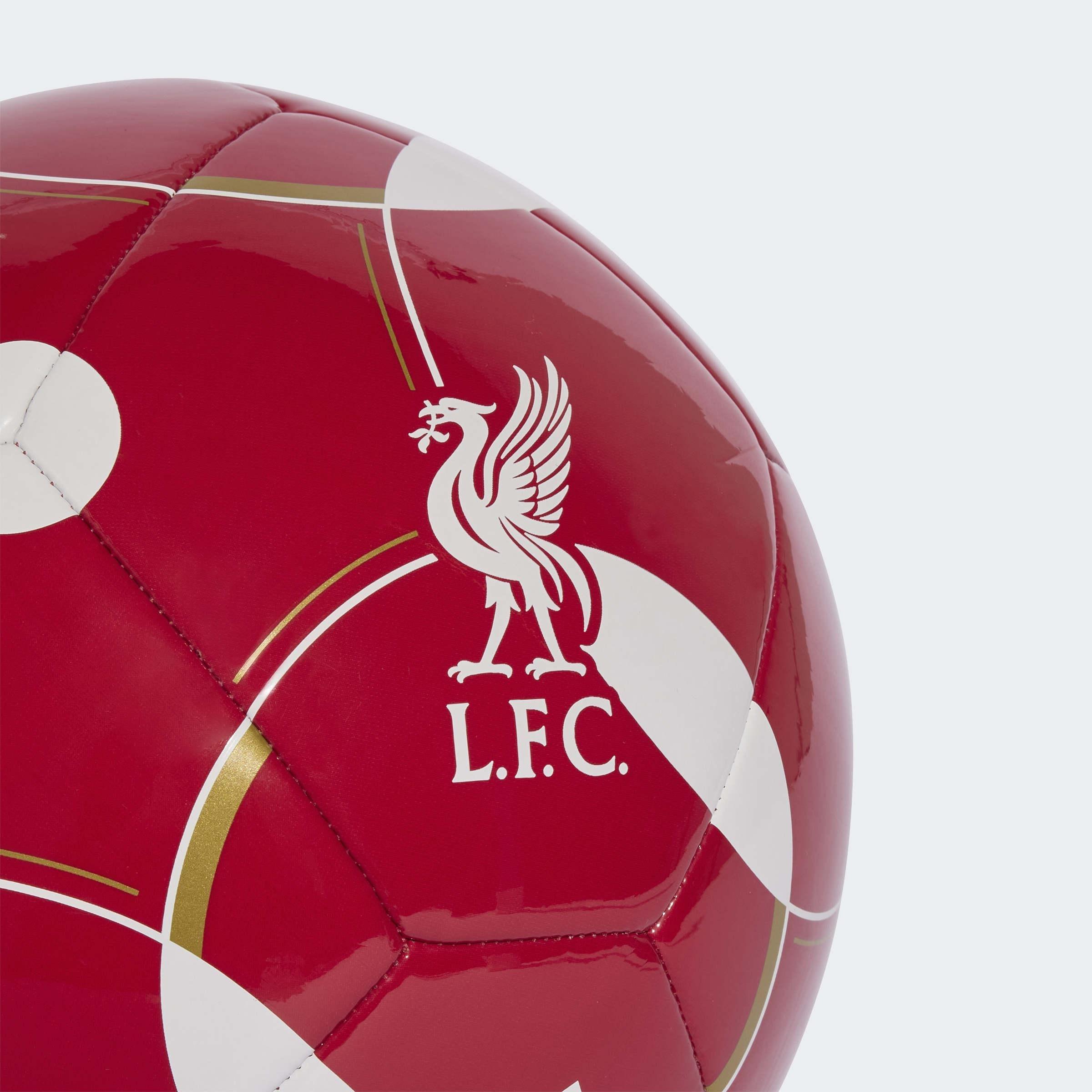 Unisex Liverpool FC Home Club Ball, Red, A701_ONE, large image number 3