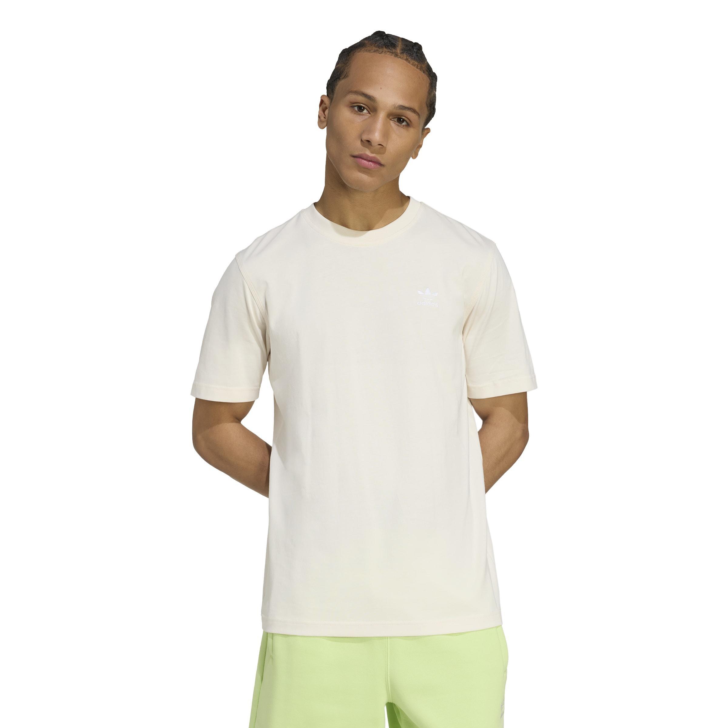 Trefoil Essentials Tee, White, A701_ONE, large image number 8