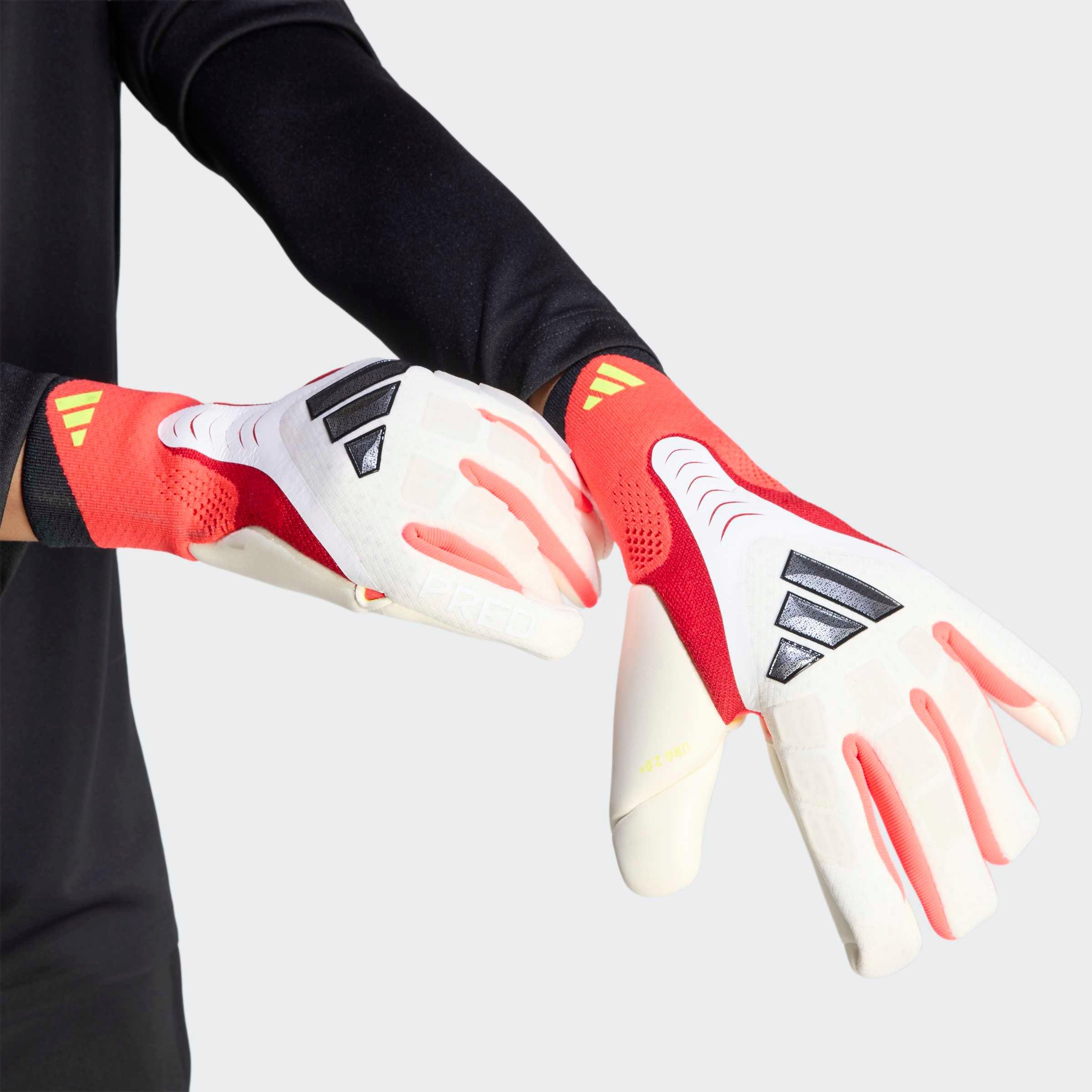 Unisex Predator Goalkeeper Glove Pro, White, A701_ONE, large image number 3