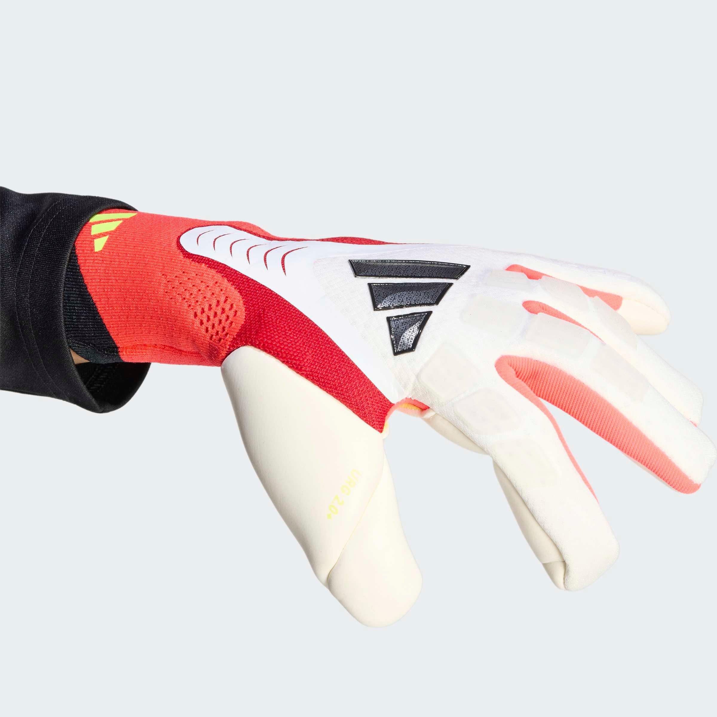Unisex Predator Goalkeeper Glove Pro, White, A701_ONE, large image number 4