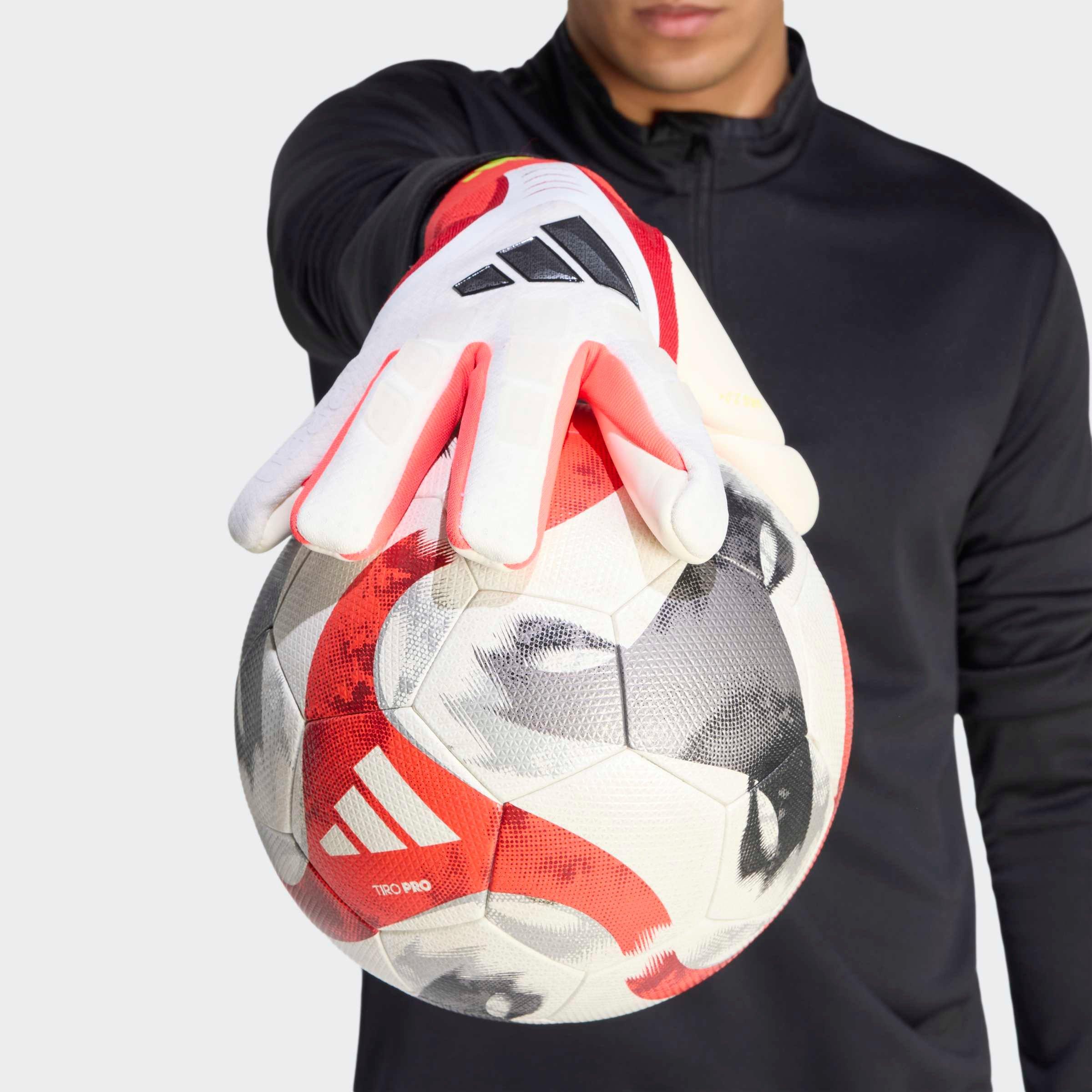 Unisex Predator Goalkeeper Glove Pro, White, A701_ONE, large image number 5
