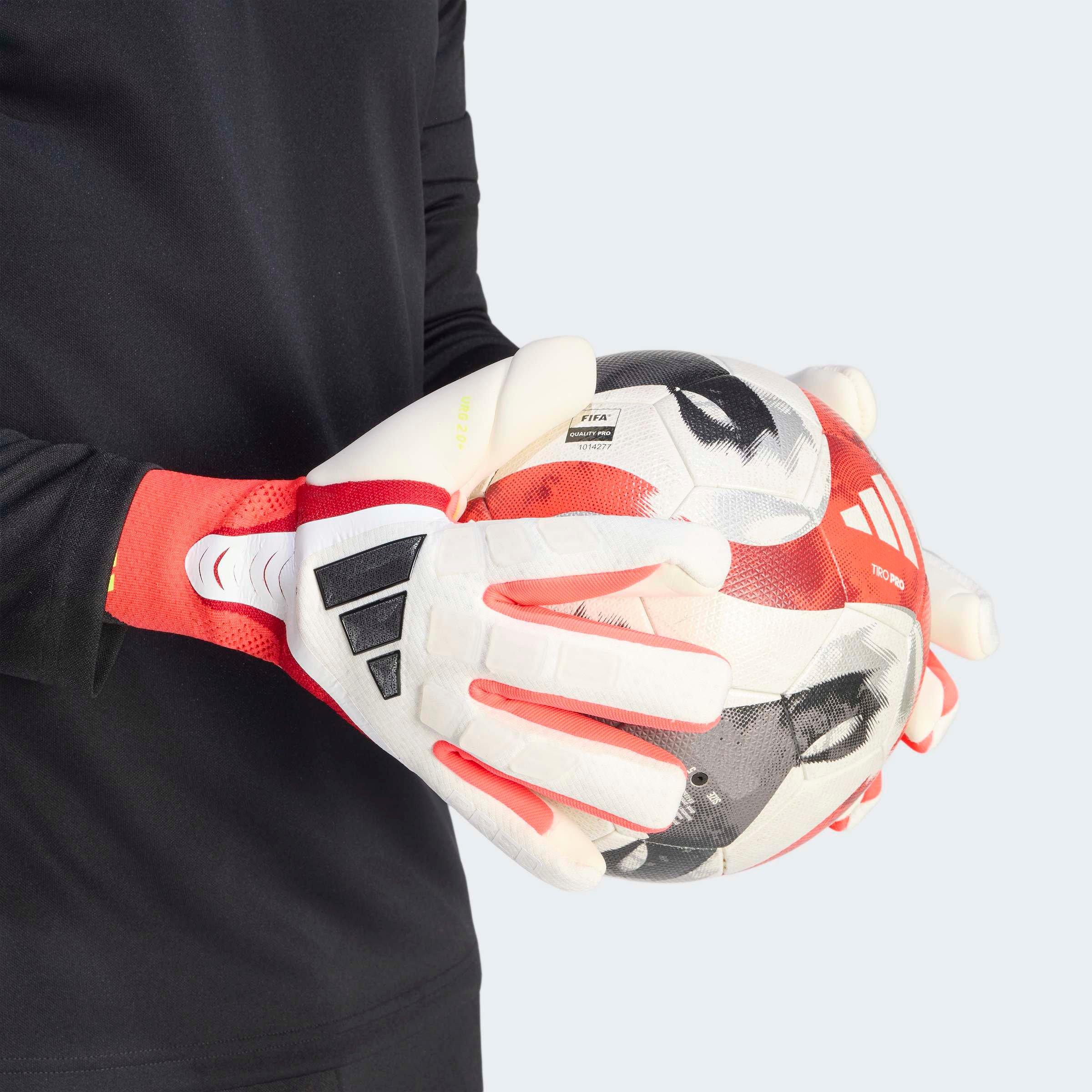 Unisex Predator Goalkeeper Glove Pro, White, A701_ONE, large image number 6