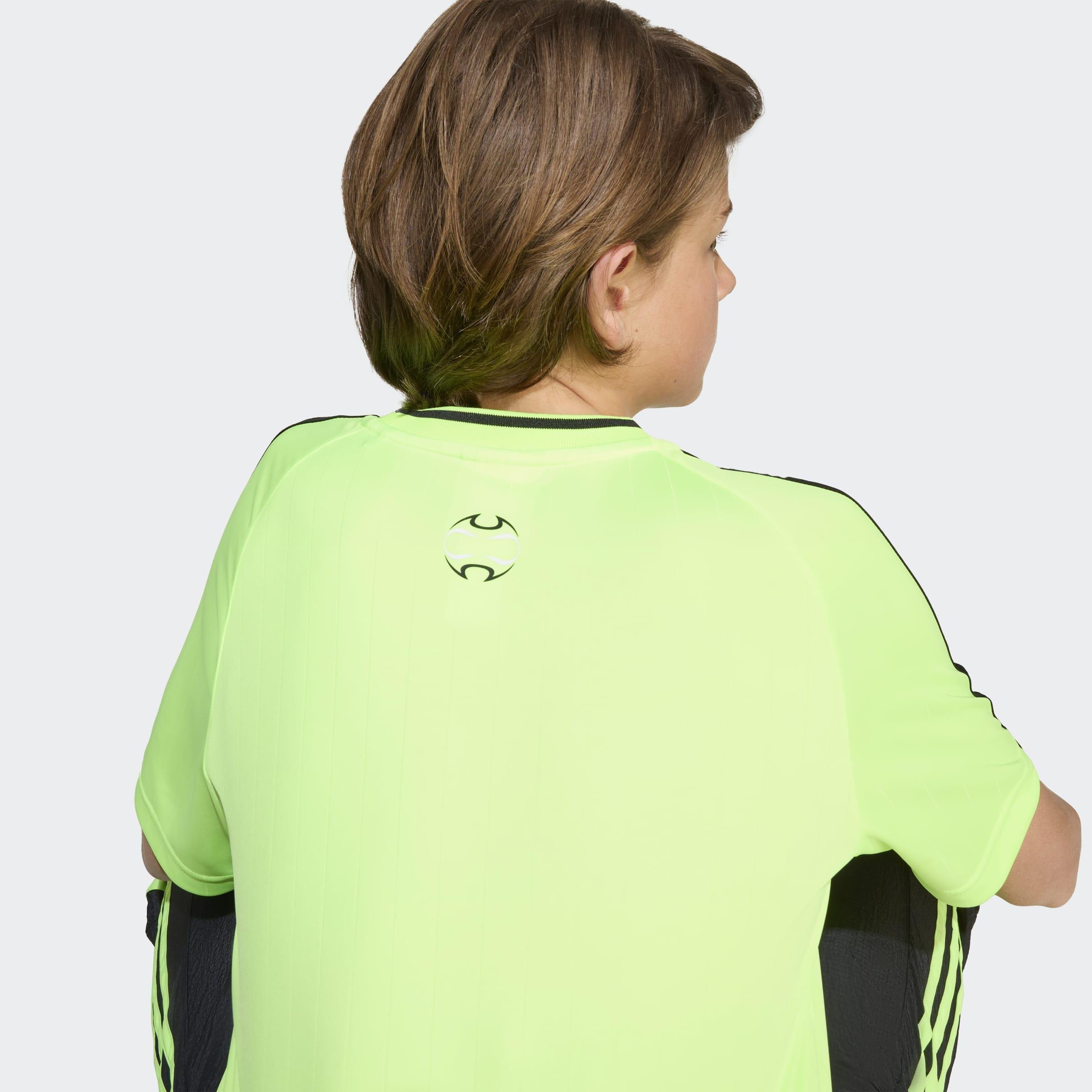 Kids Unisex Teamgeist T-Shirt, Green, A701_ONE, large image number 3