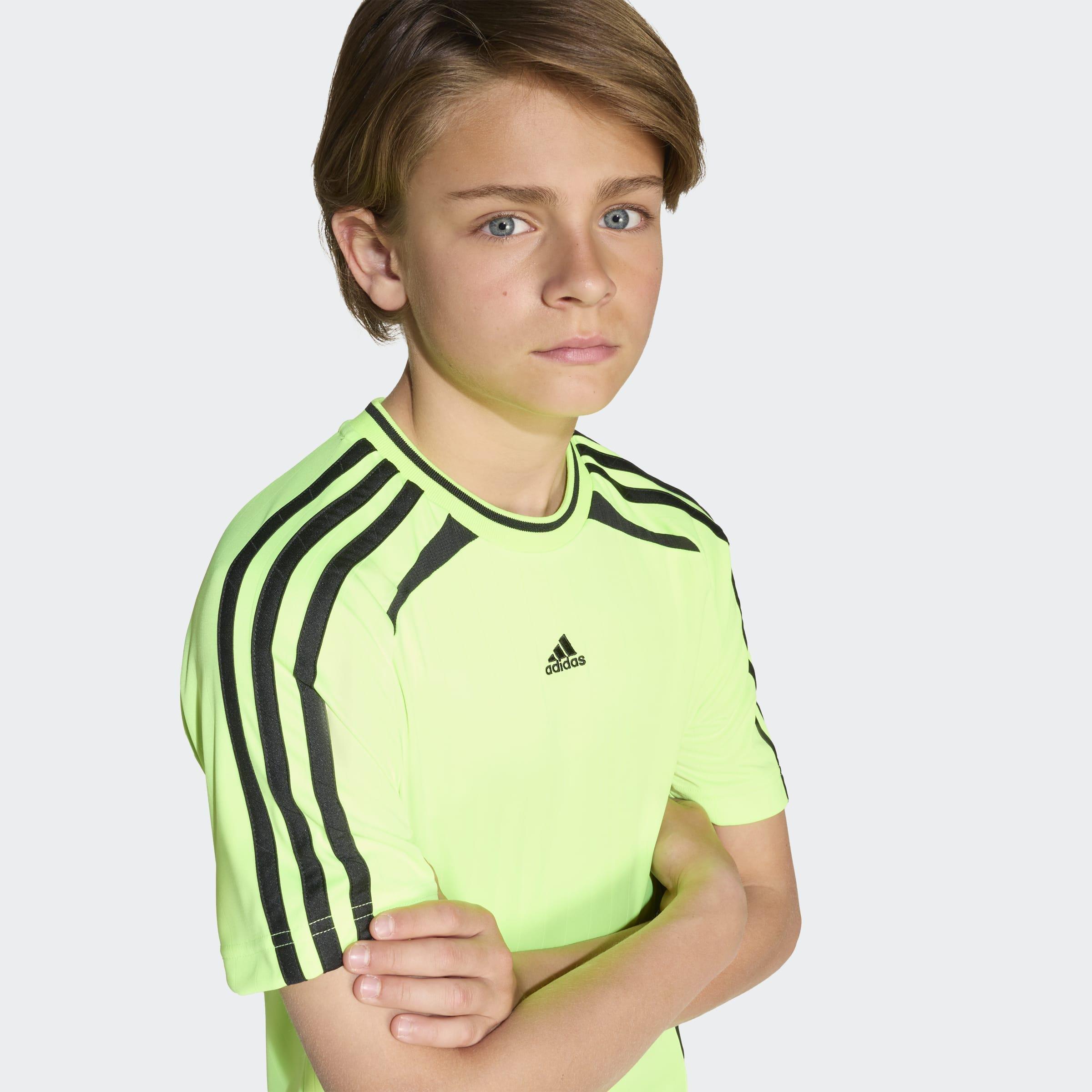 Kids Unisex Teamgeist T-Shirt, Green, A701_ONE, large image number 4