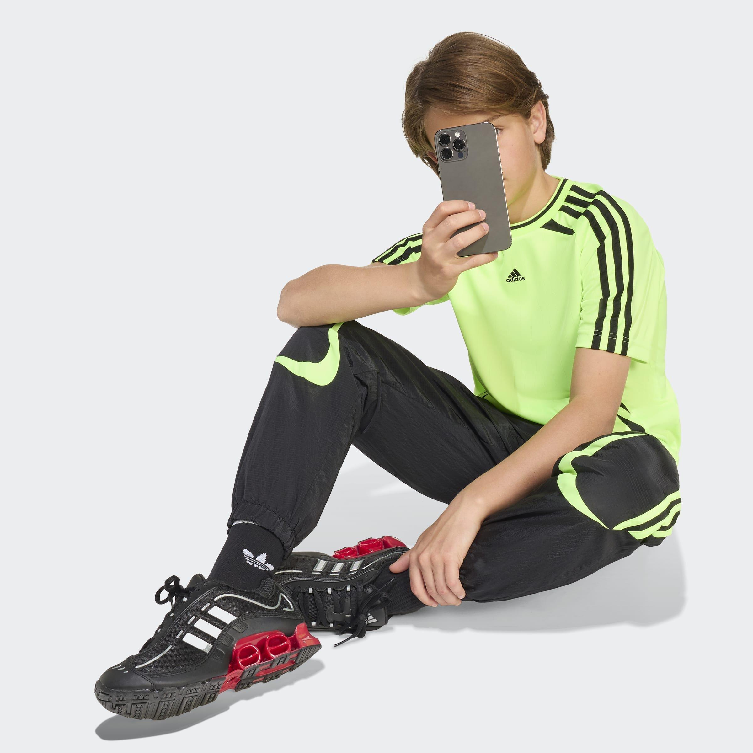 Kids Unisex Teamgeist T-Shirt, Green, A701_ONE, large image number 5