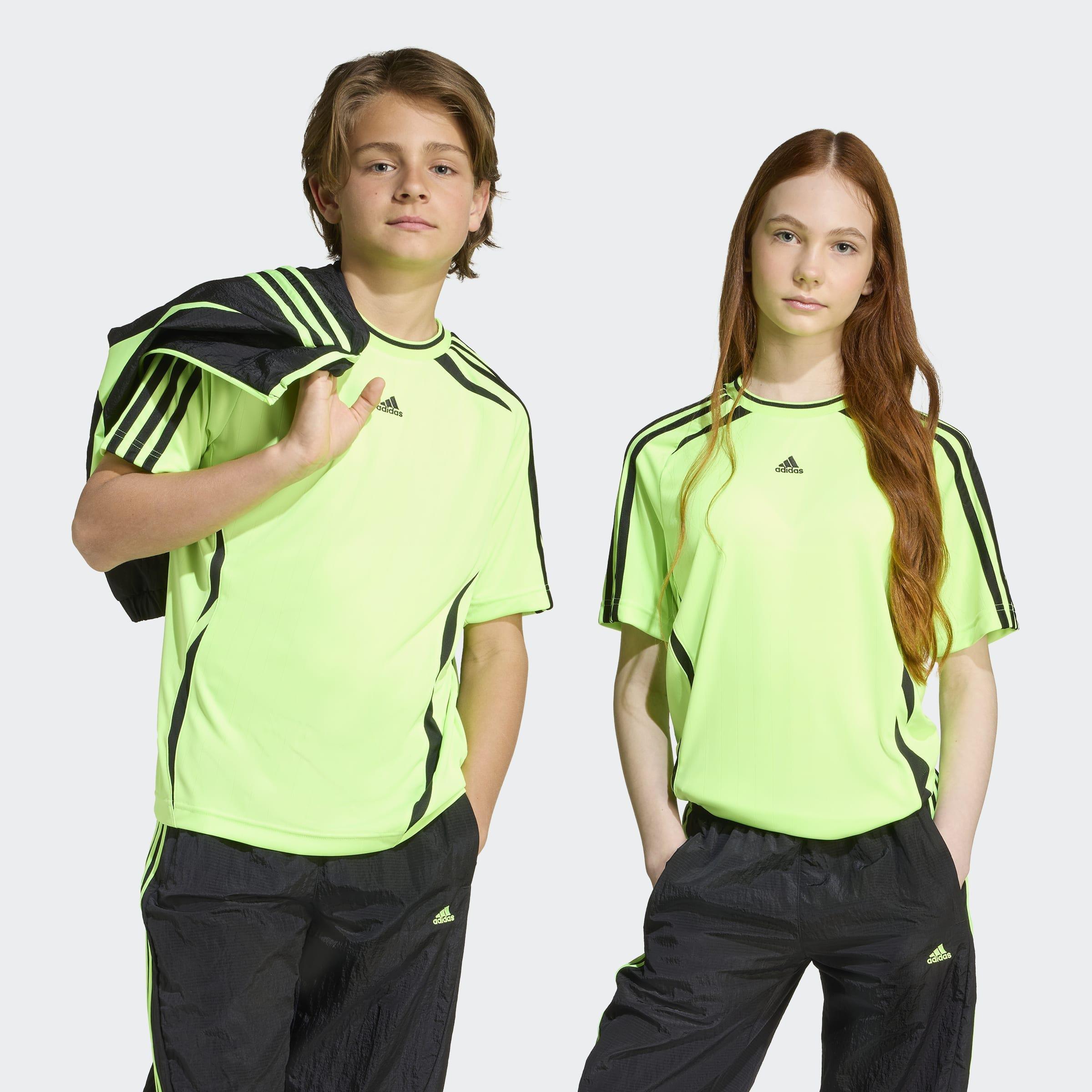 Kids Unisex Teamgeist T-Shirt, Green, A701_ONE, large image number 6
