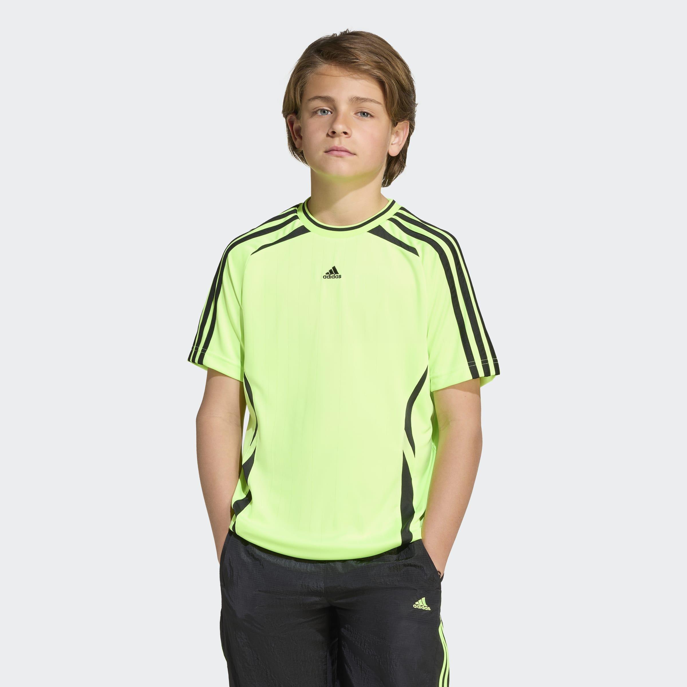 Kids Unisex Teamgeist T-Shirt, Green, A701_ONE, large image number 7