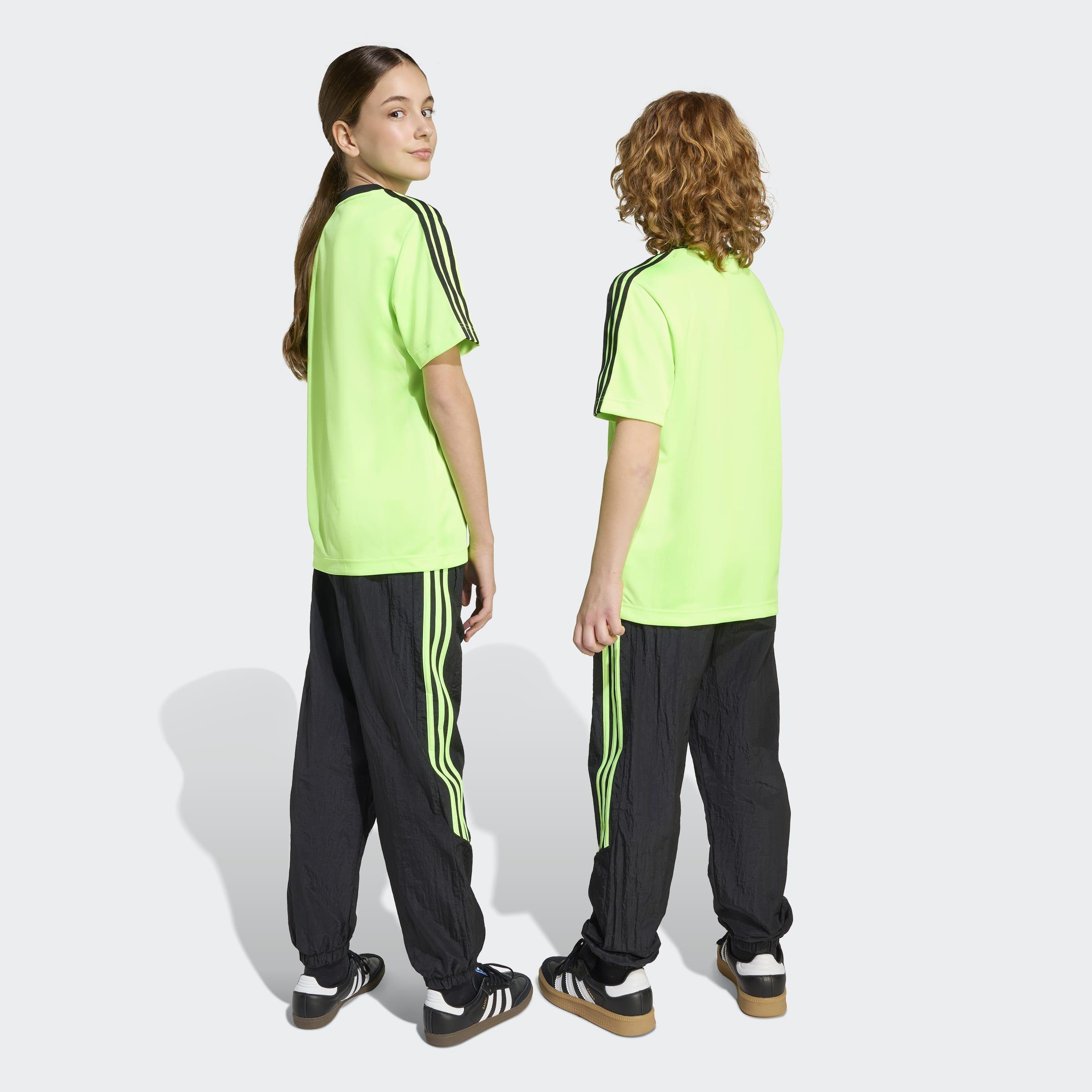 Kids Unisex Teamgeist Track Tracksuit Bottoms, Black, A701_ONE, large image number 2