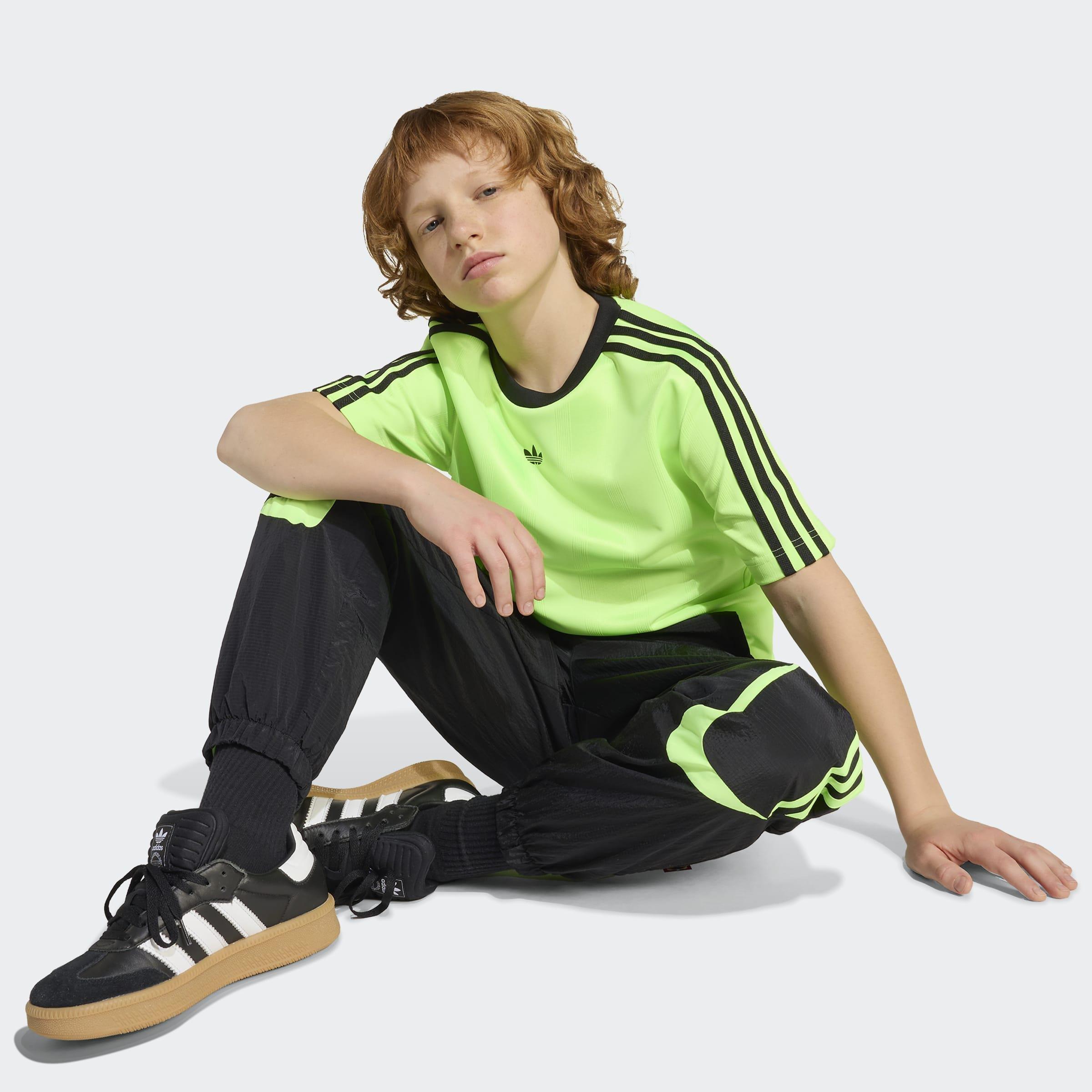 Kids Unisex Teamgeist Track Tracksuit Bottoms, Black, A701_ONE, large image number 3