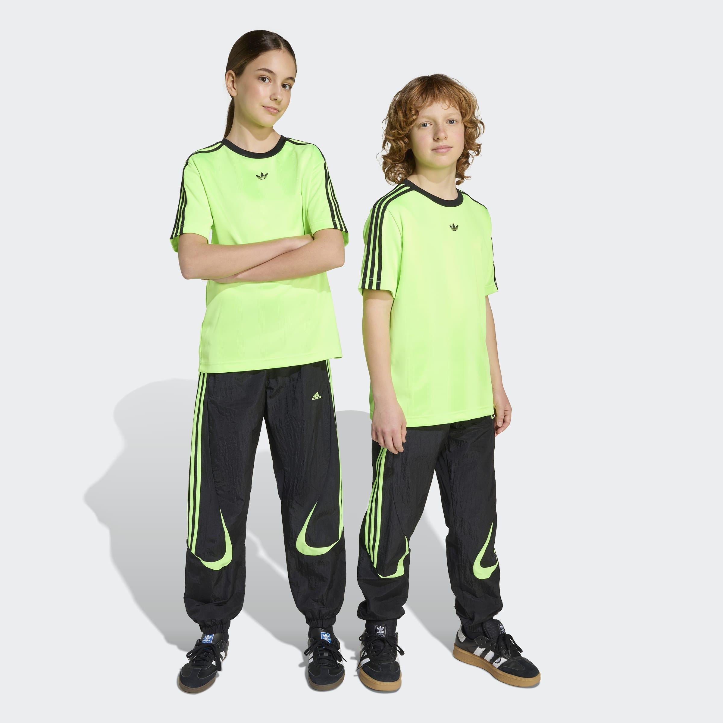 Kids Unisex Teamgeist Track Tracksuit Bottoms, Black, A701_ONE, large image number 5