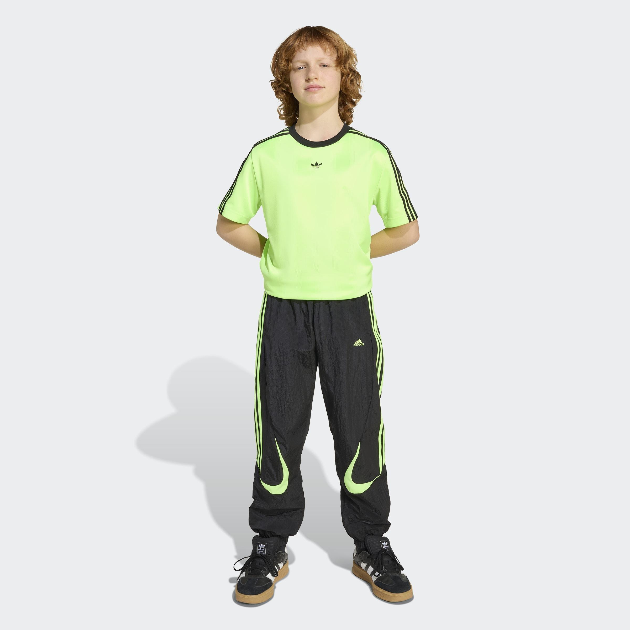 Kids Unisex Teamgeist Track Tracksuit Bottoms, Black, A701_ONE, large image number 6