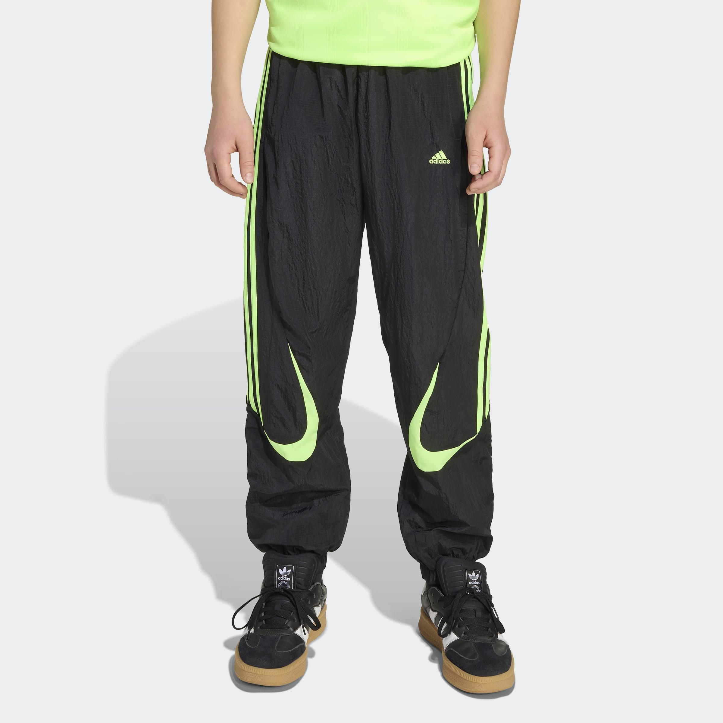 Kids Unisex Teamgeist Track Tracksuit Bottoms, Black, A701_ONE, large image number 7