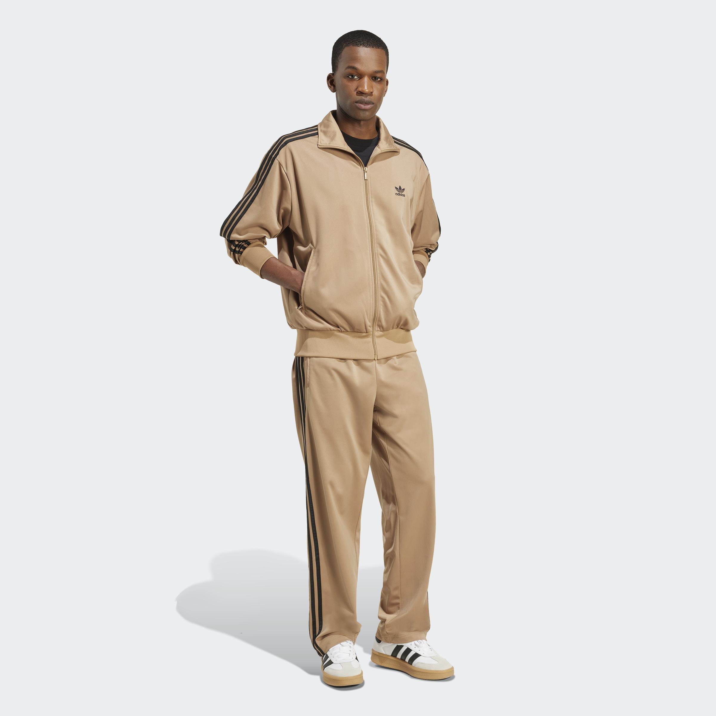 Adicolor Classics Firebird Track Tracksuit Bottoms, Beige, A701_ONE, large image number 4