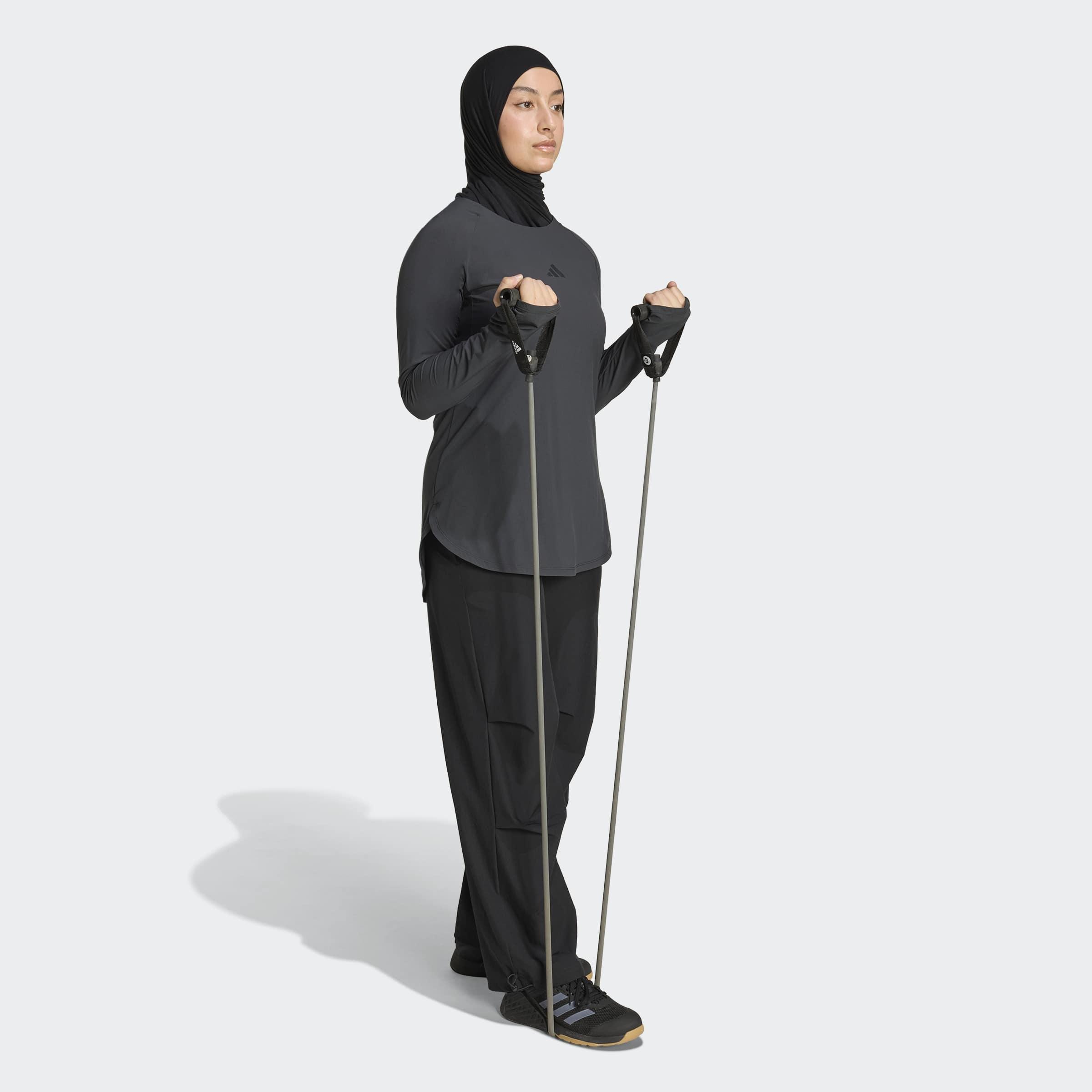 D4T Workout Cover Up, Black, A701_ONE, large image number 4