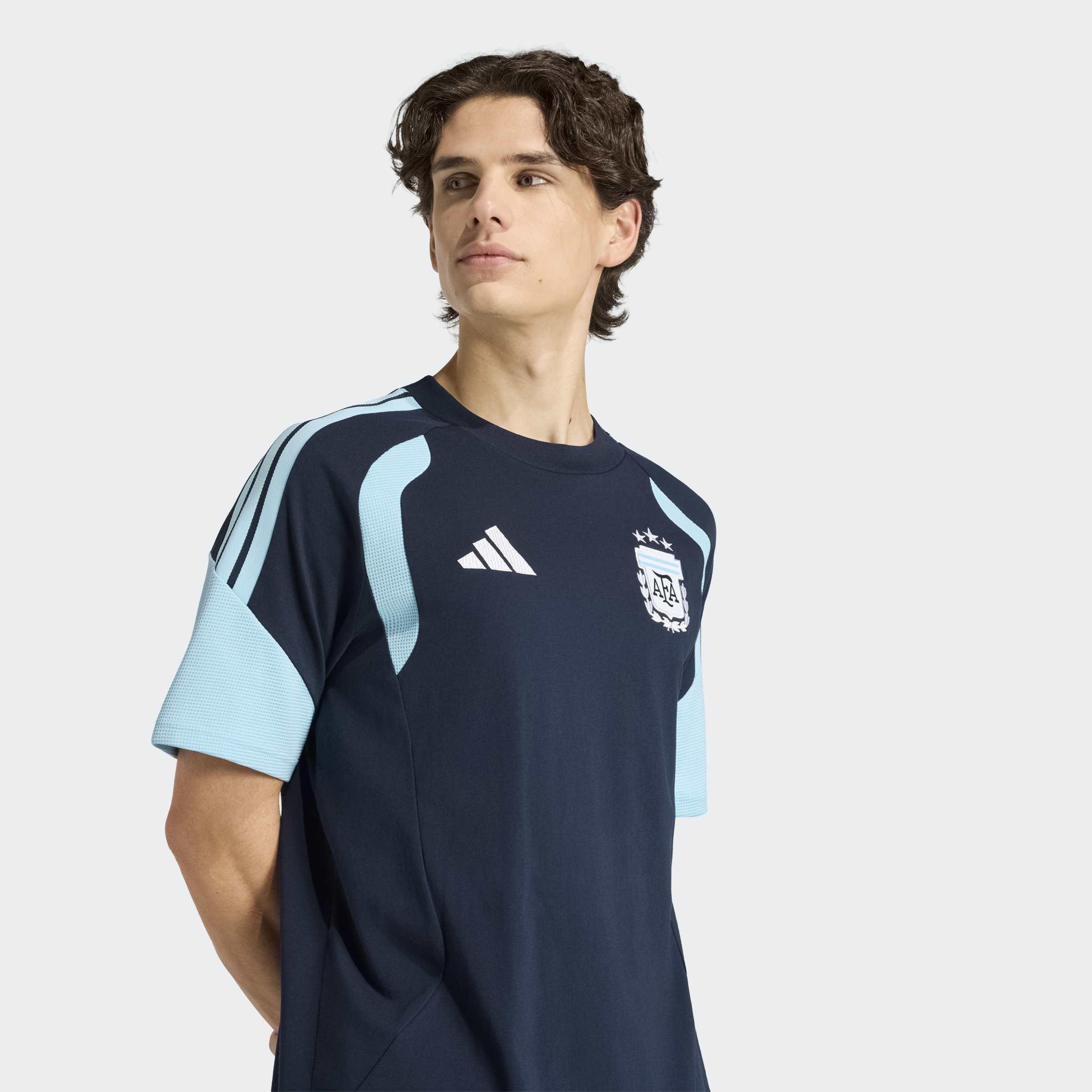 Argentina 26 Tiro Sweat T-Shirt, Blue, A701_ONE, large image number 2