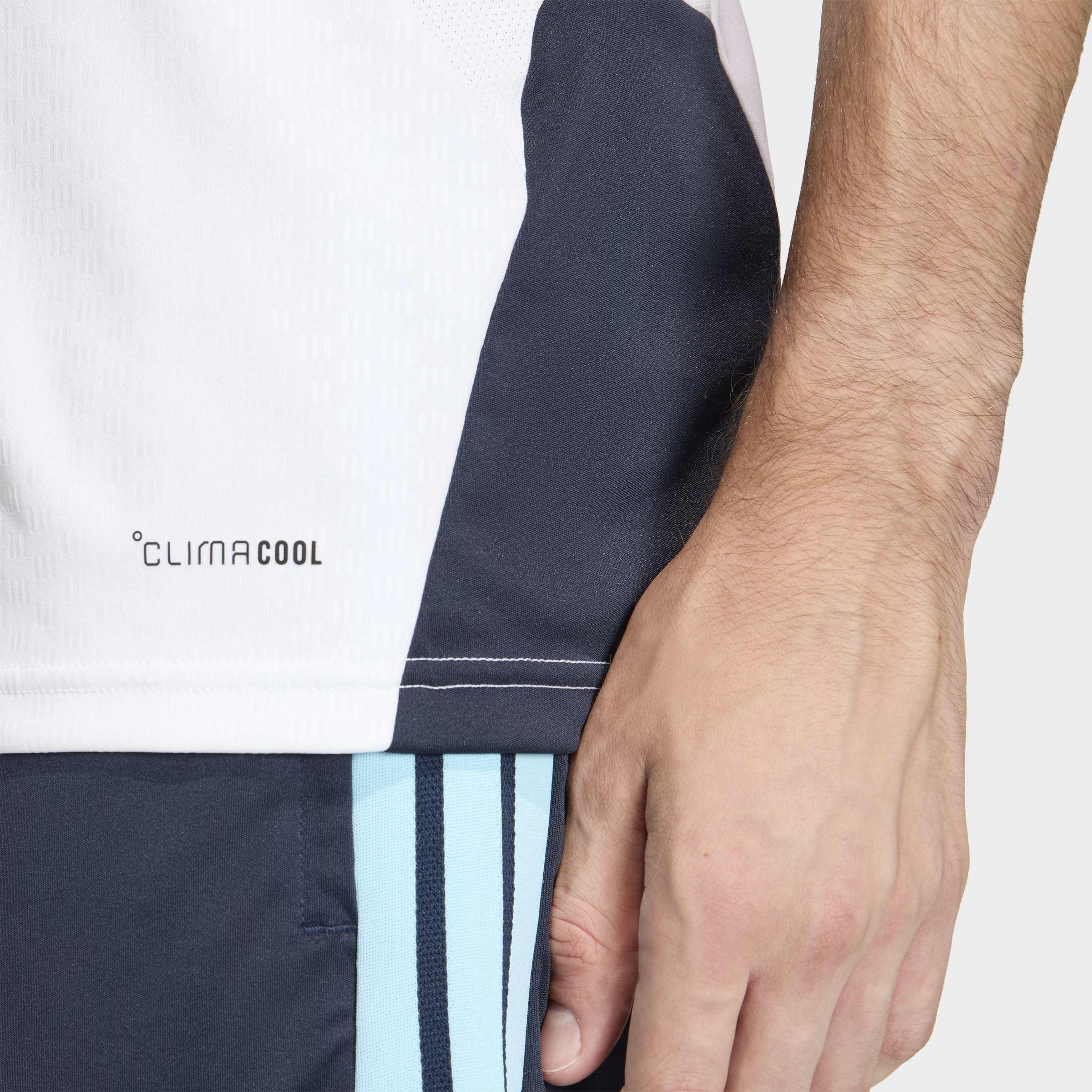 Argentina 26 Tiro Training Jersey, White, A701_ONE, large image number 3