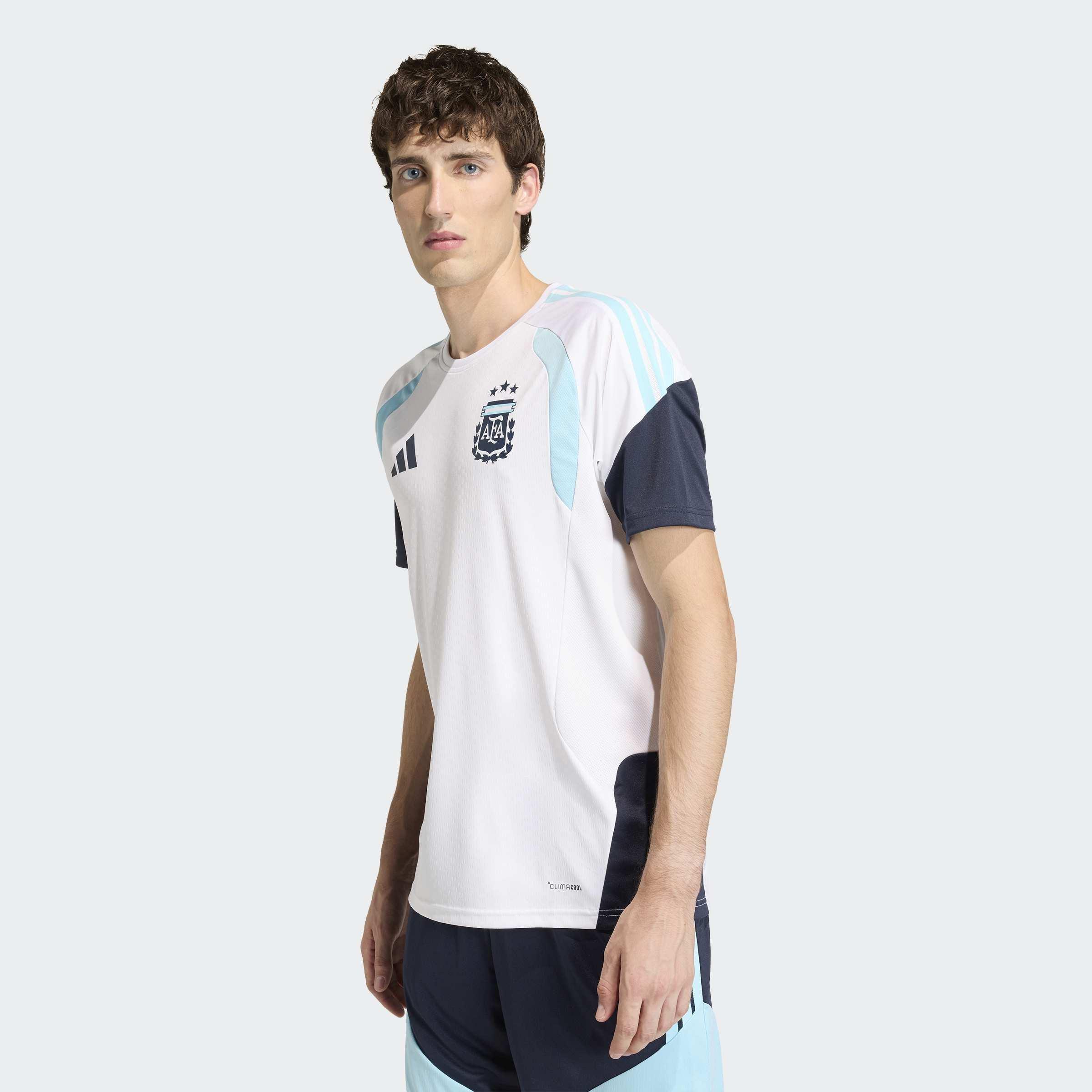 Argentina 26 Tiro Training Jersey, White, A701_ONE, large image number 6