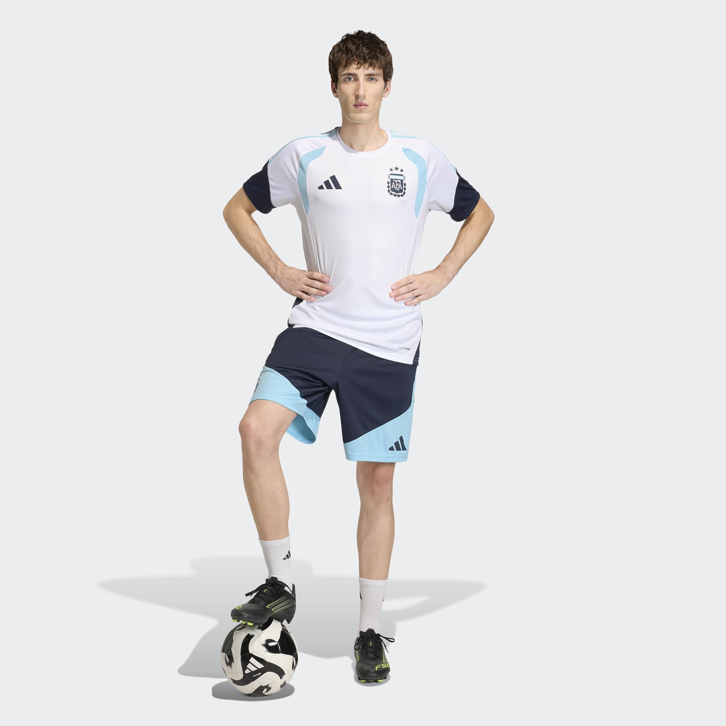 Argentina 26 Tiro Training Shorts, Blue, A701_ONE, large image number 5