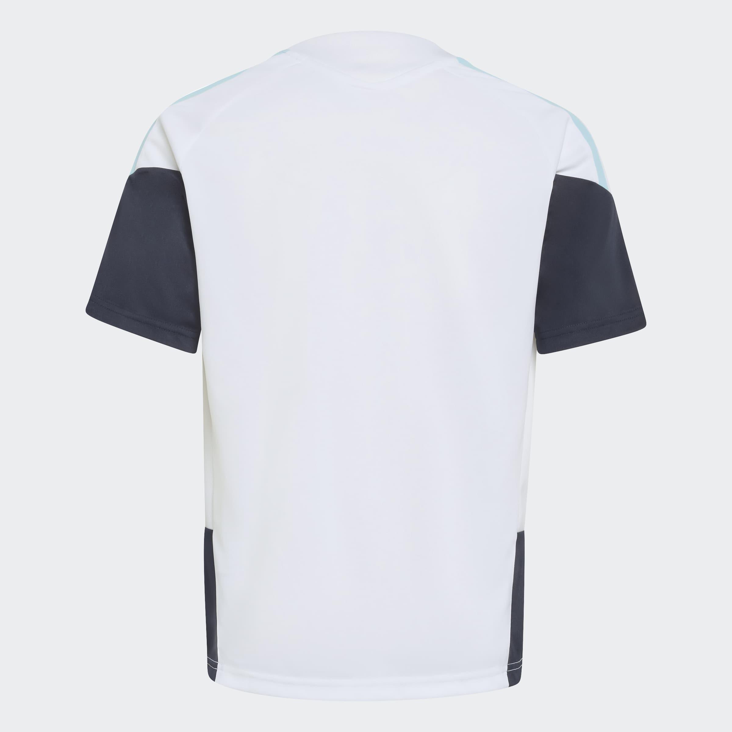 Kids Unisex Argentina 26 Tiro Kids Training Jersey, White, A701_ONE, large image number 2