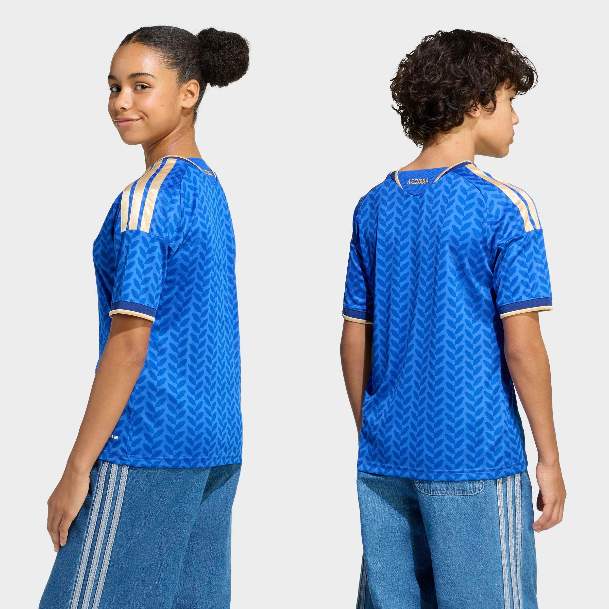 Kids Unisex Italy 26 Home Kids Jersey, Blue, A701_ONE, large image number 7