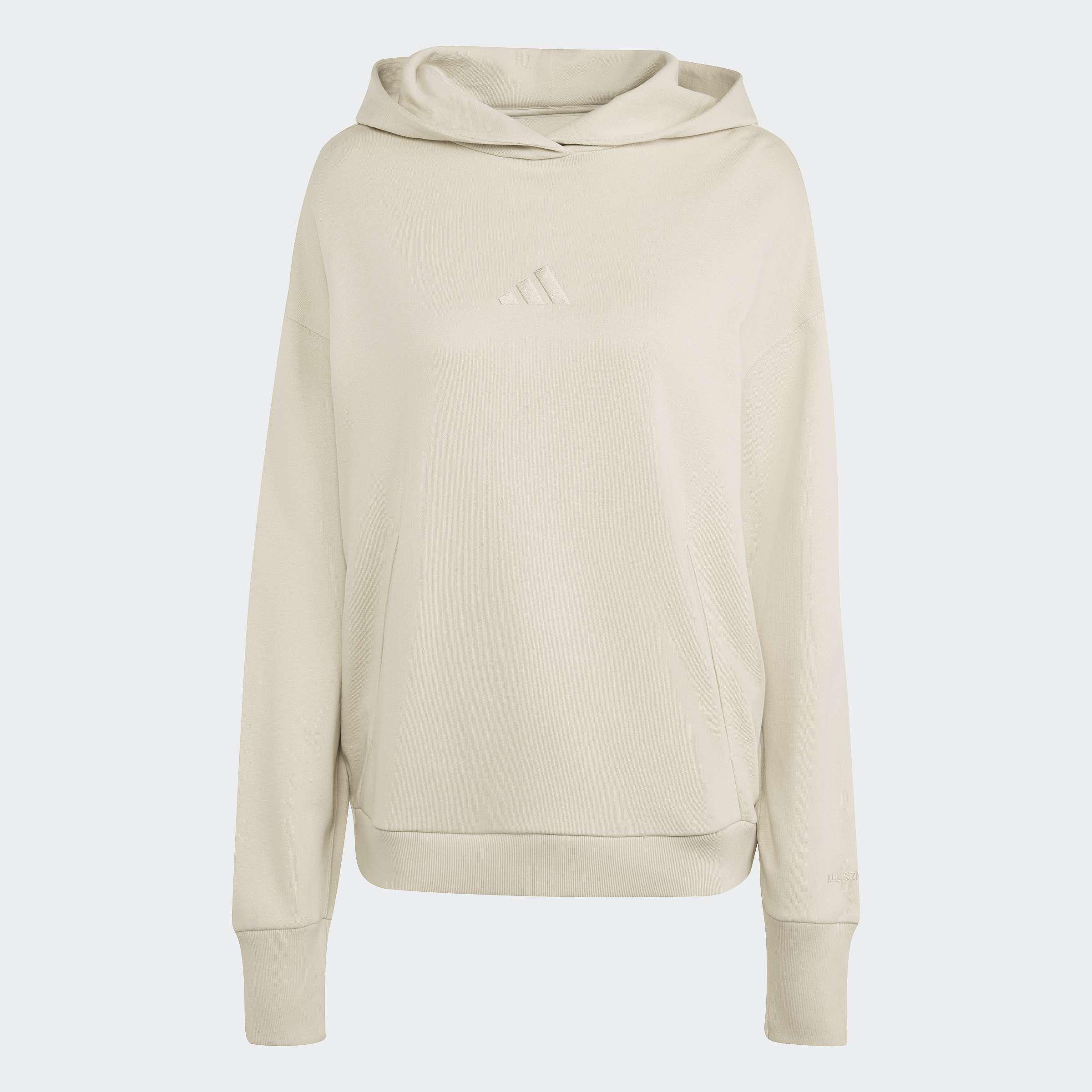 All SZN French Terry Loose Hoodie, Beige, A701_ONE, large image number 0