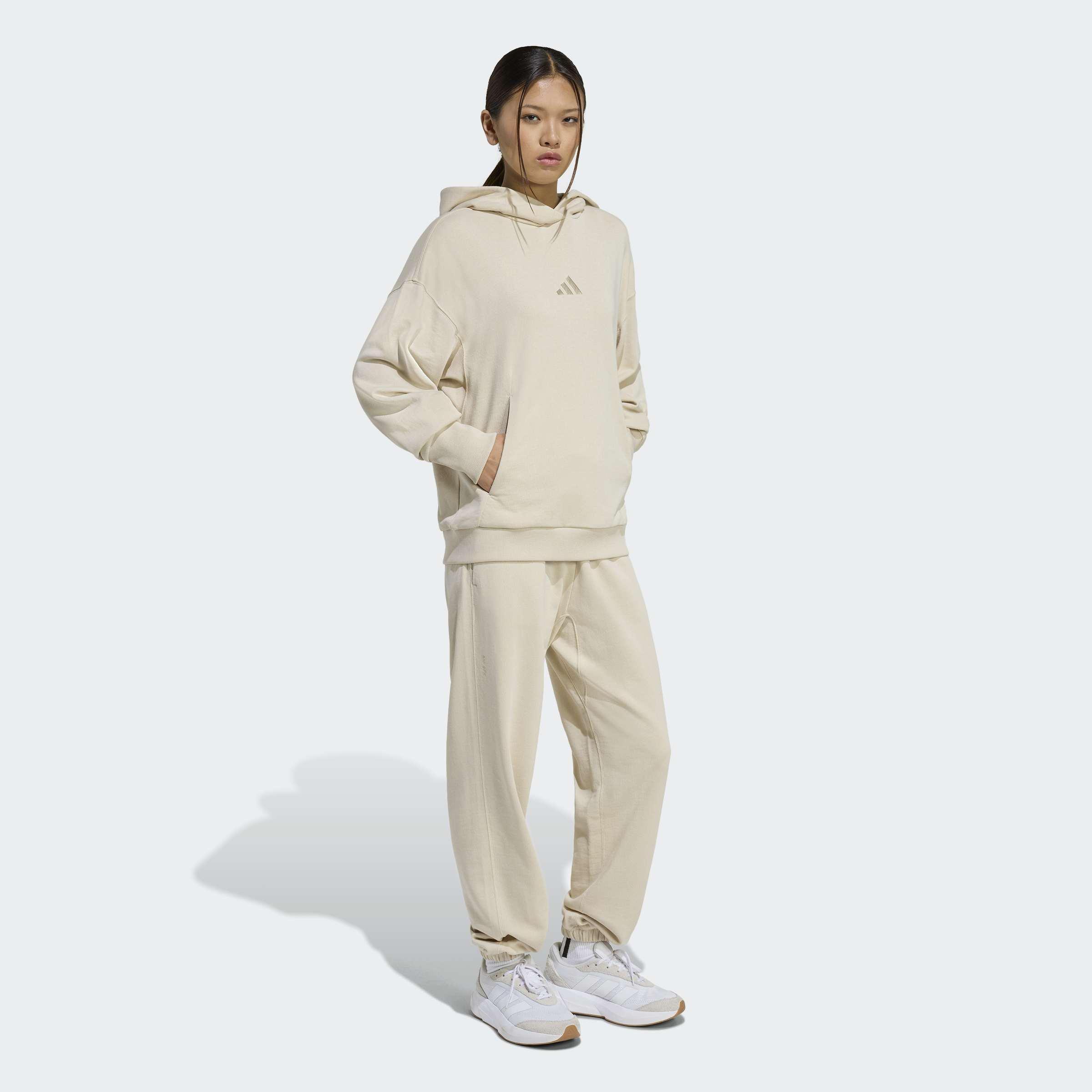 All SZN French Terry Loose Hoodie, Beige, A701_ONE, large image number 5