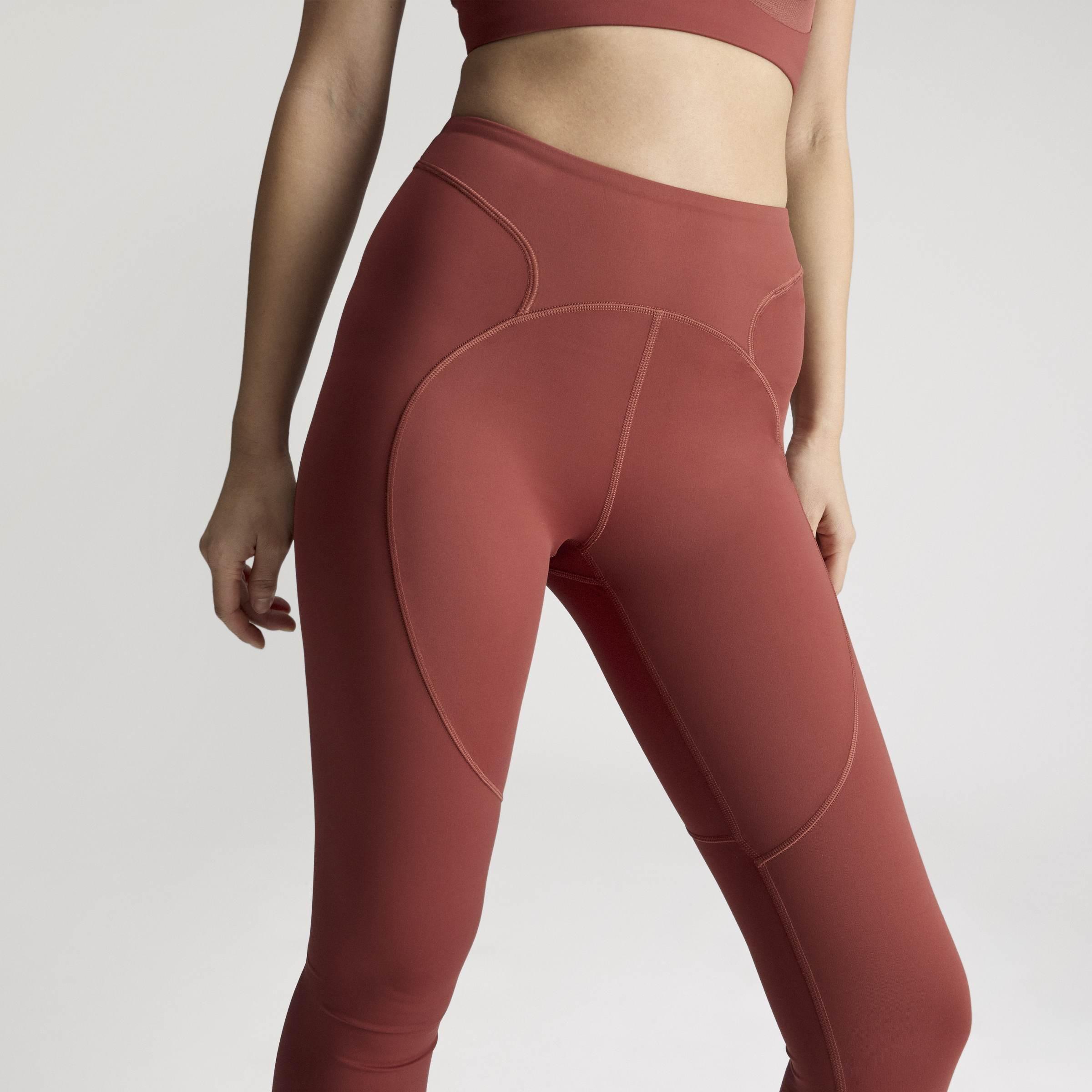 adidas by Stella McCartney Training 7/8 Leggings, Brown, A701_ONE, large image number 2