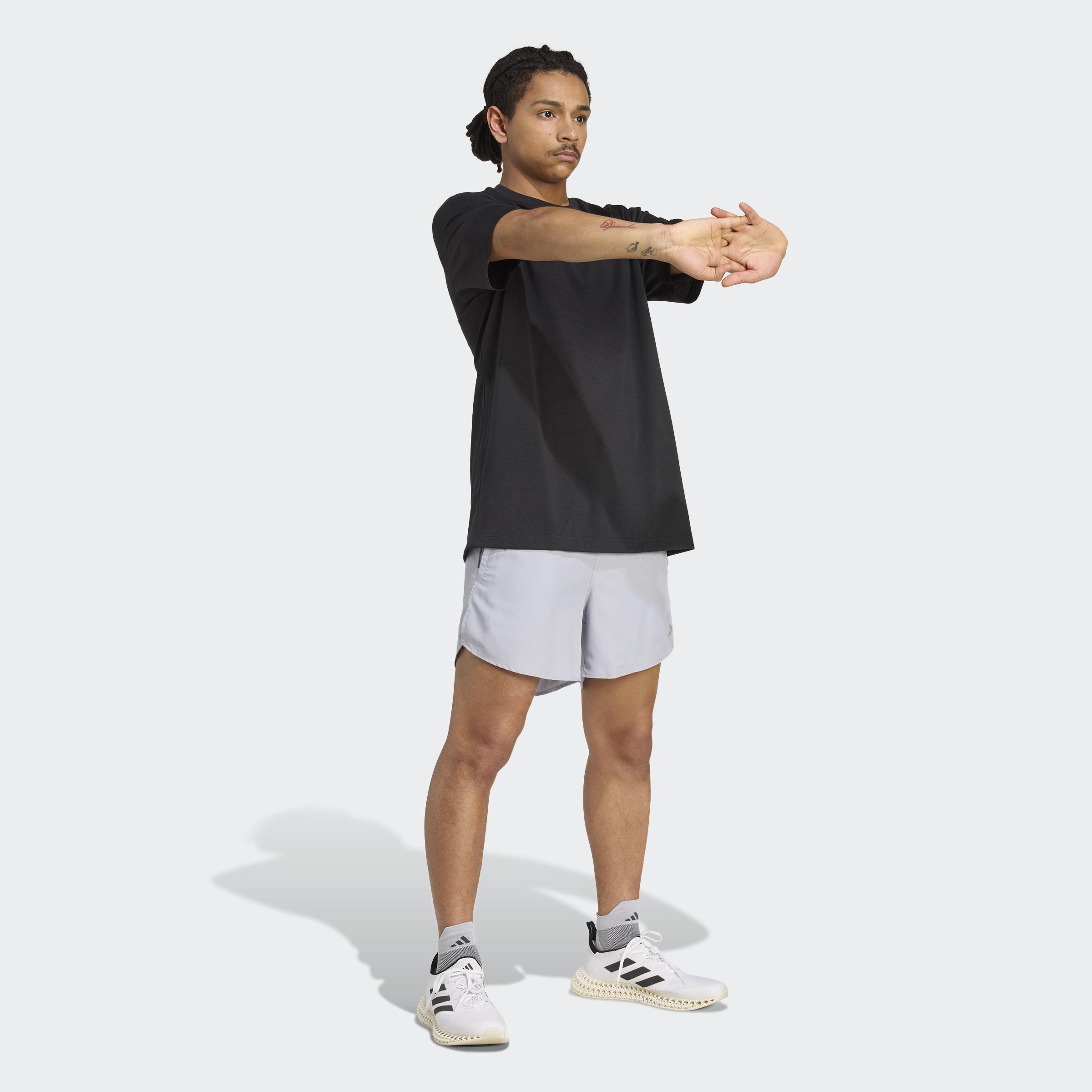 Running Melange Graphic T-Shirt, Black, A701_ONE, large image number 4