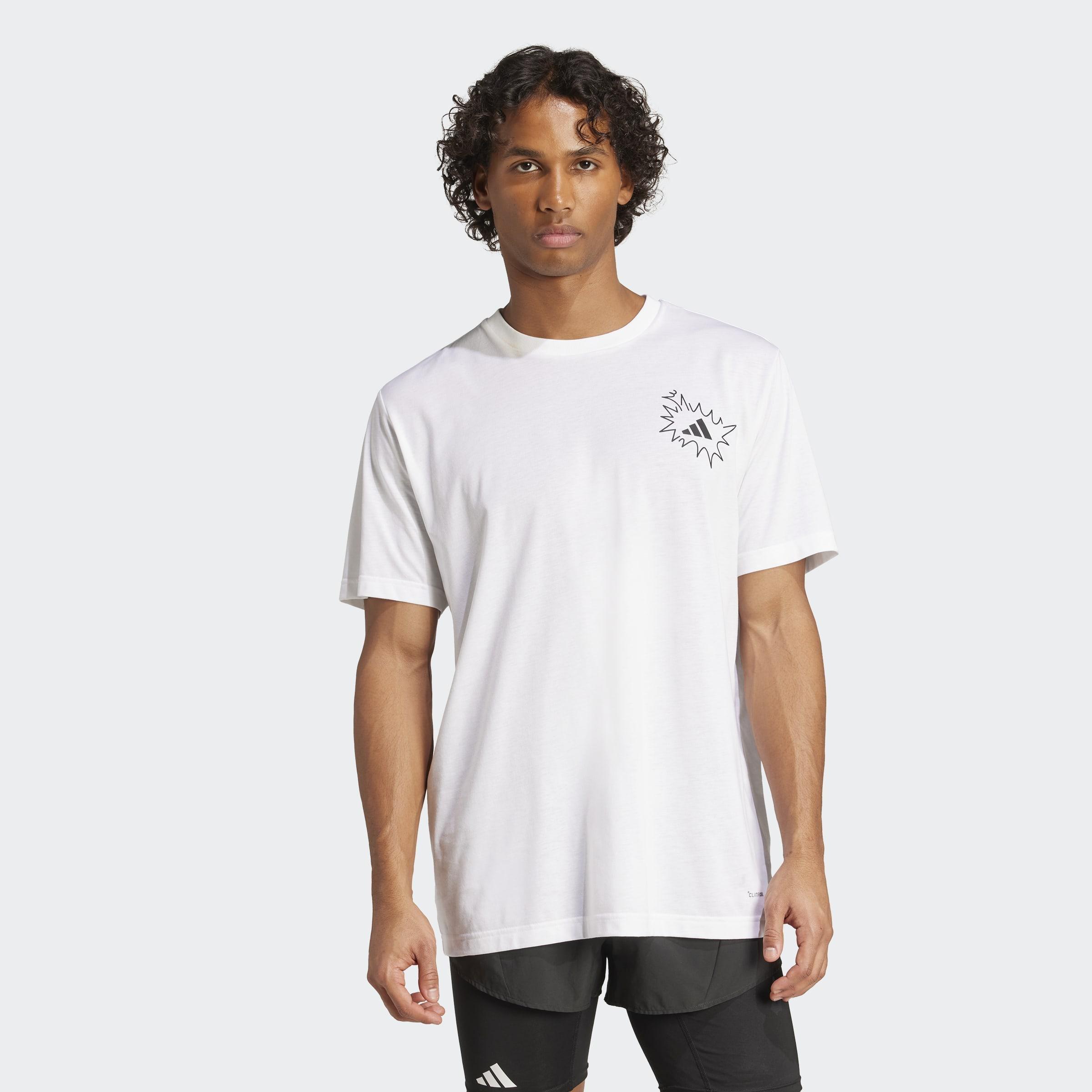 Running Chase The Runners High Graphic T-Shirt, White, A701_ONE, large image number 4