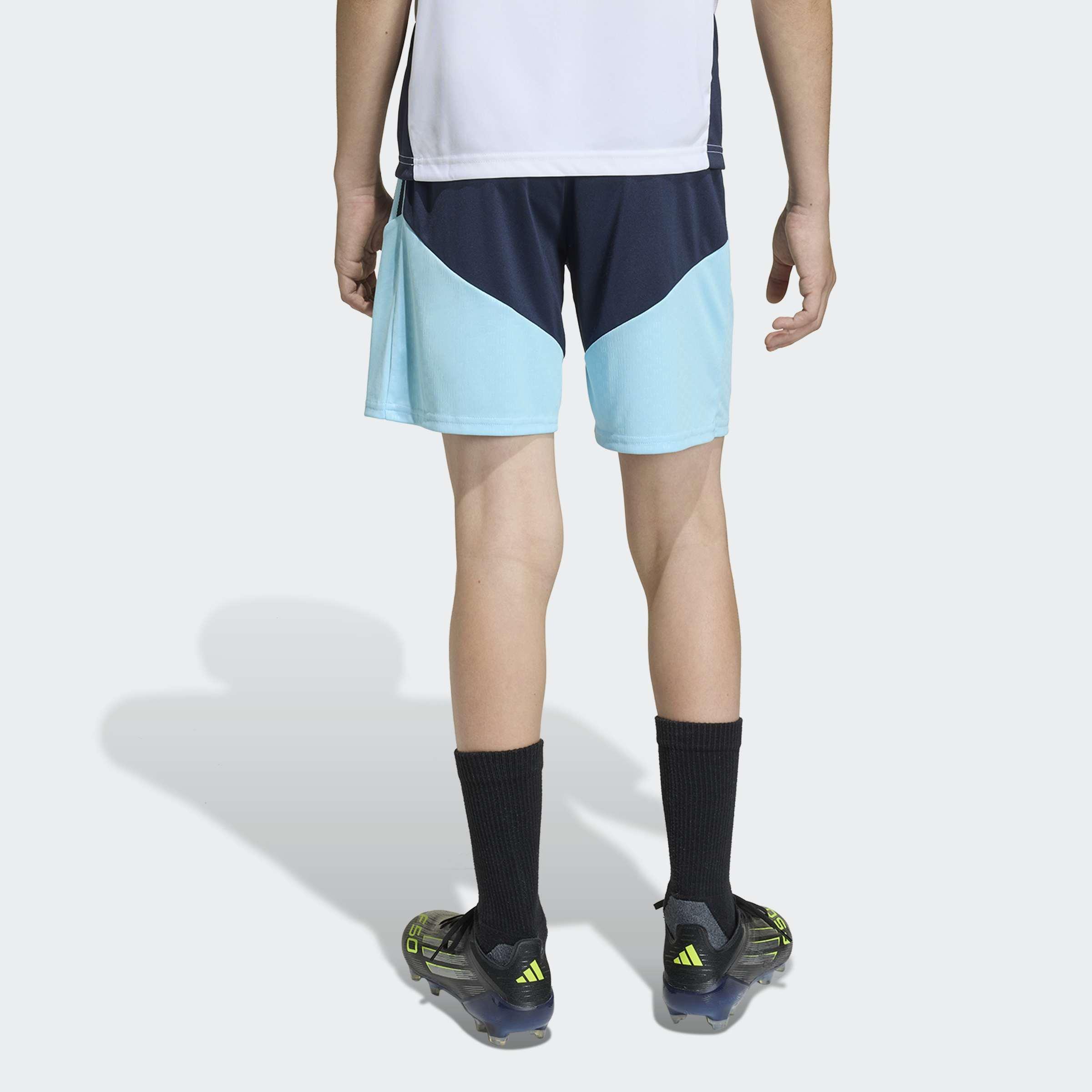 Kids Unisex Argentina 26 Tiro Kids Training Shorts, Blue, A701_ONE, large image number 2