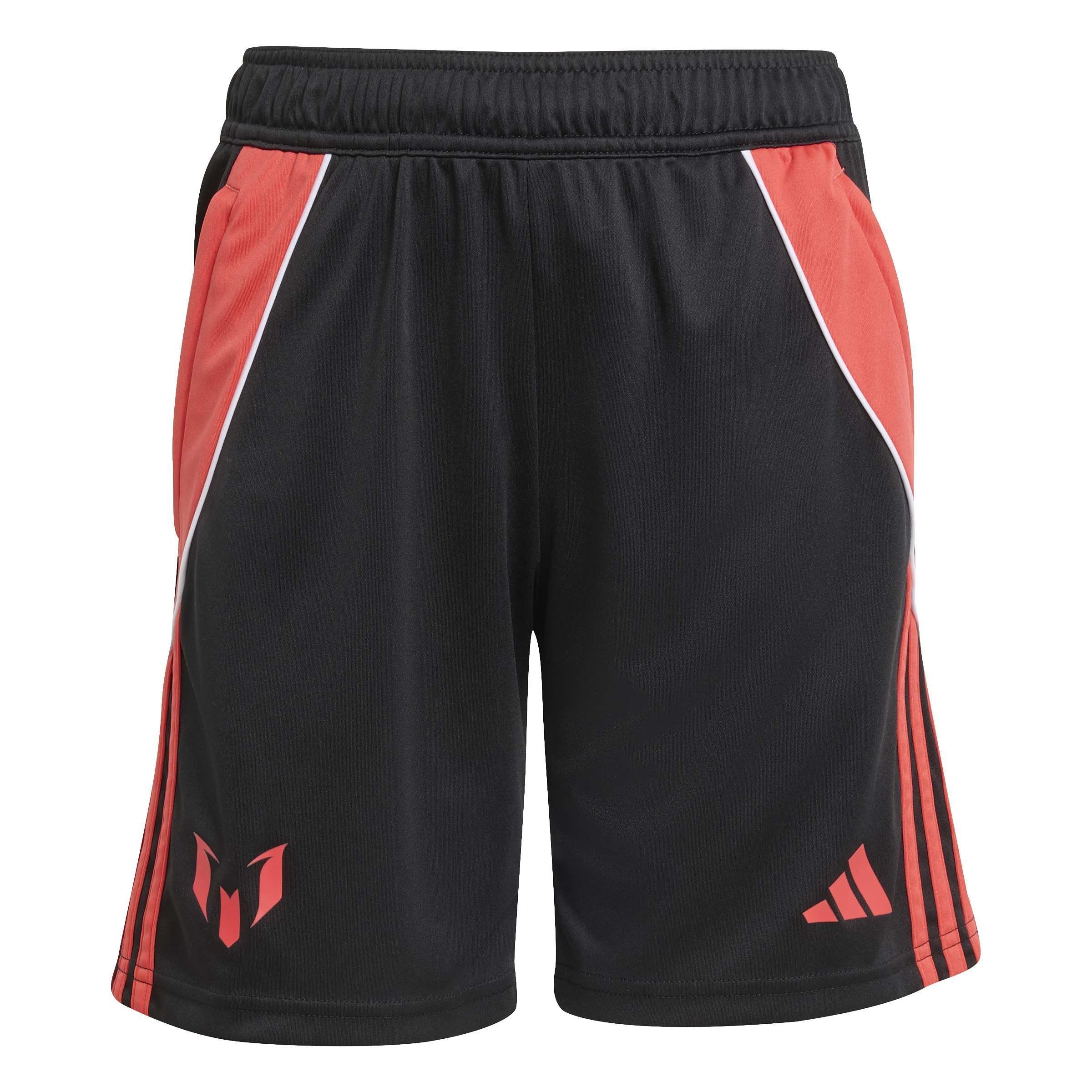 Kids Unisex Messi Shorts, Black, , large image number 0