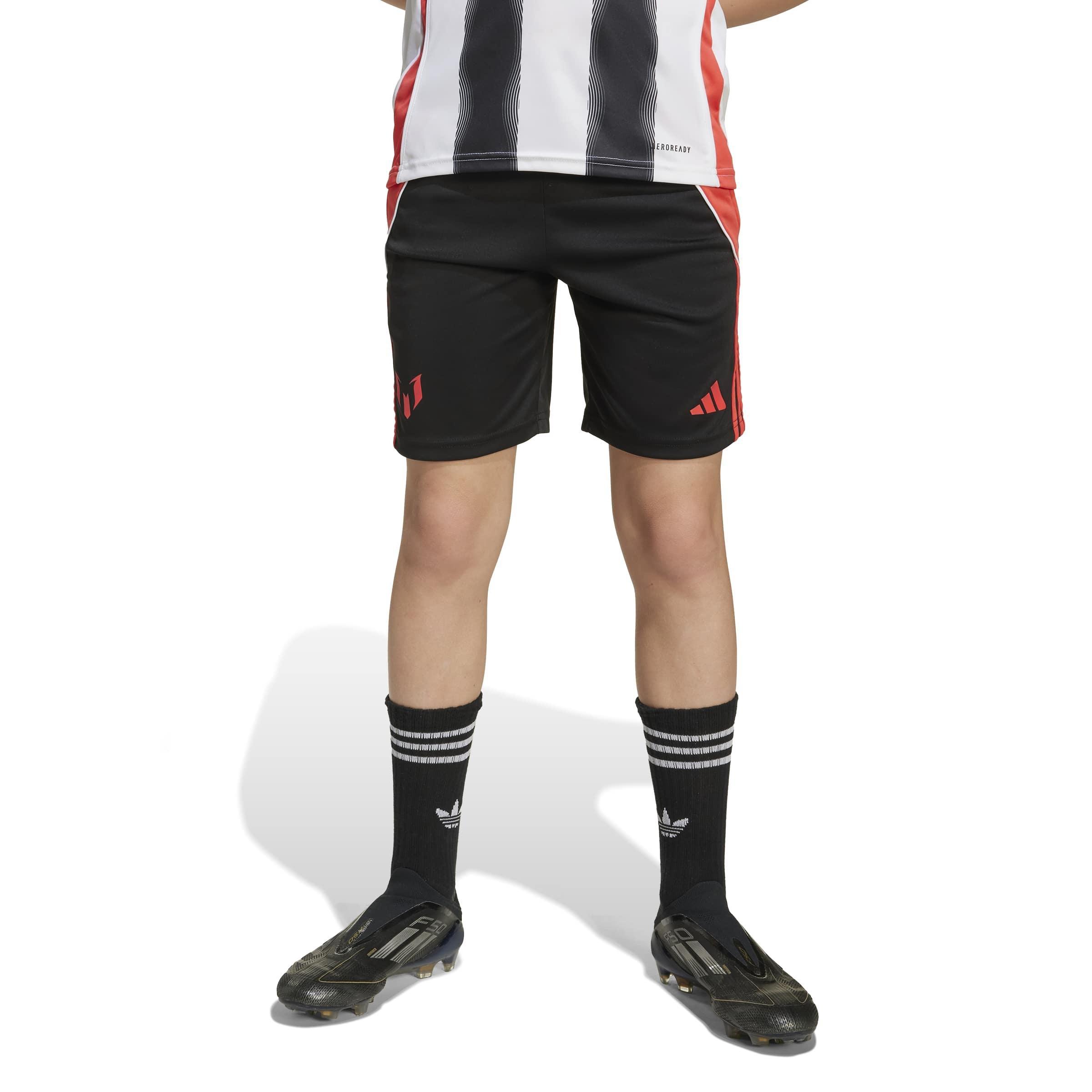Kids Unisex Messi Shorts, Black, , large image number 10