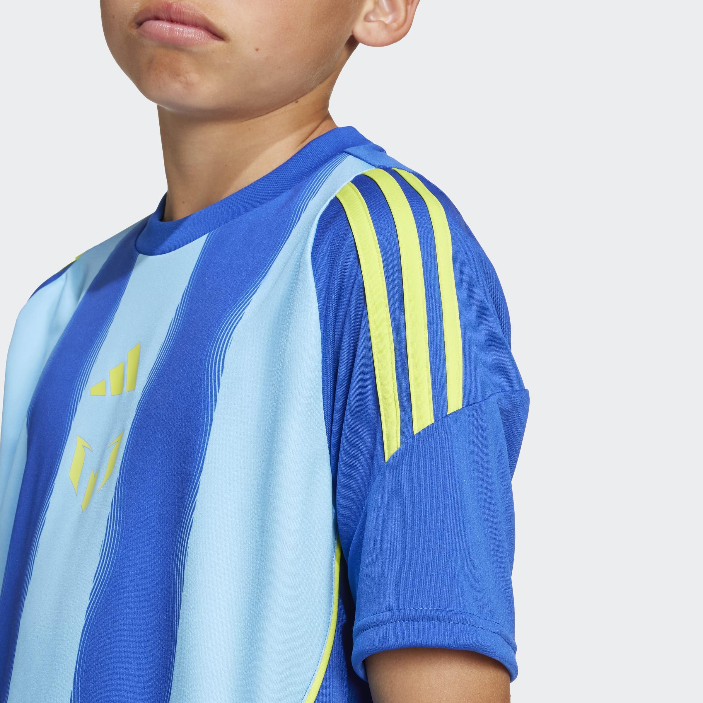 Kids Unisex Messi Training Jersey, Blue, A701_ONE, large image number 5