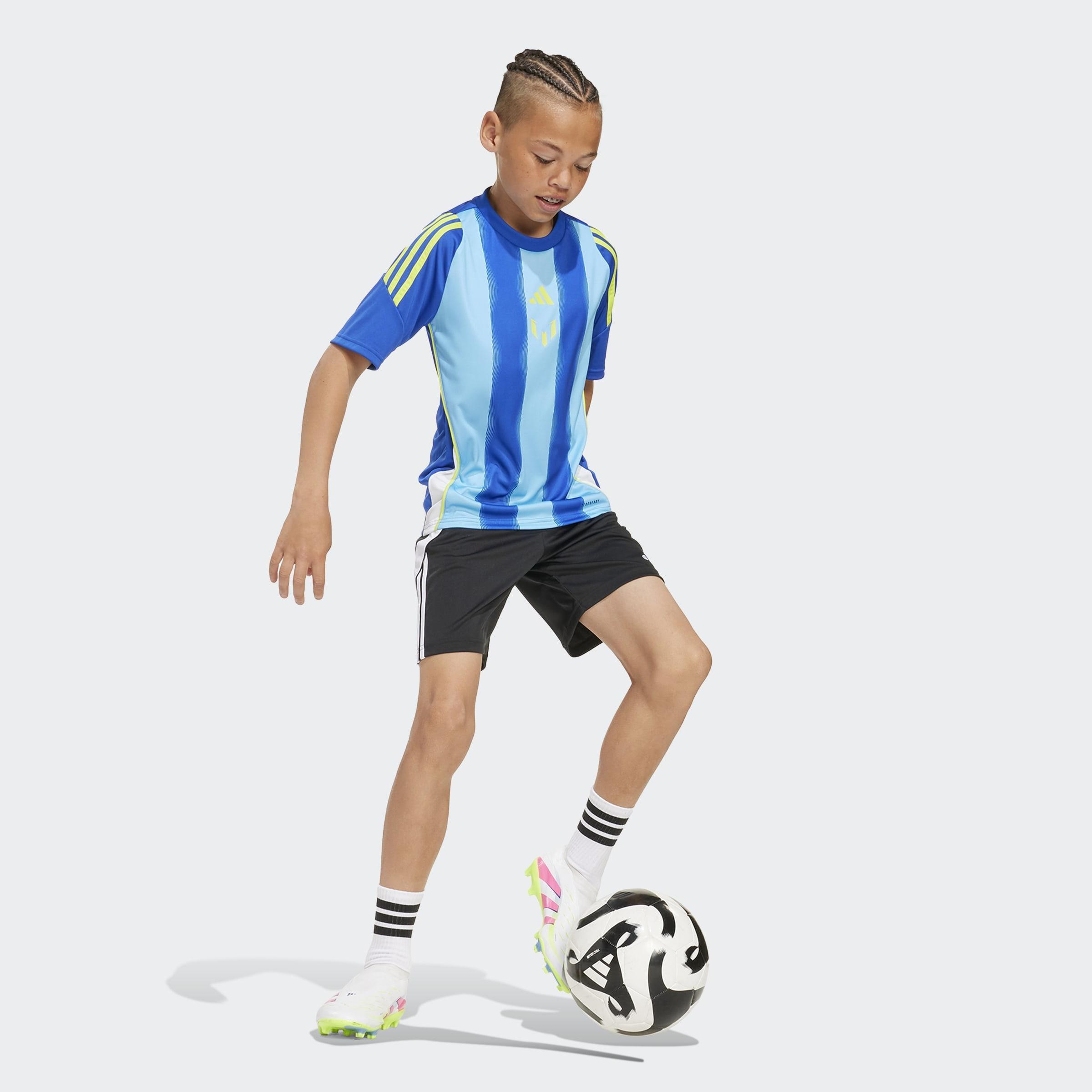 Kids Unisex Messi Training Jersey, Blue, A701_ONE, large image number 6
