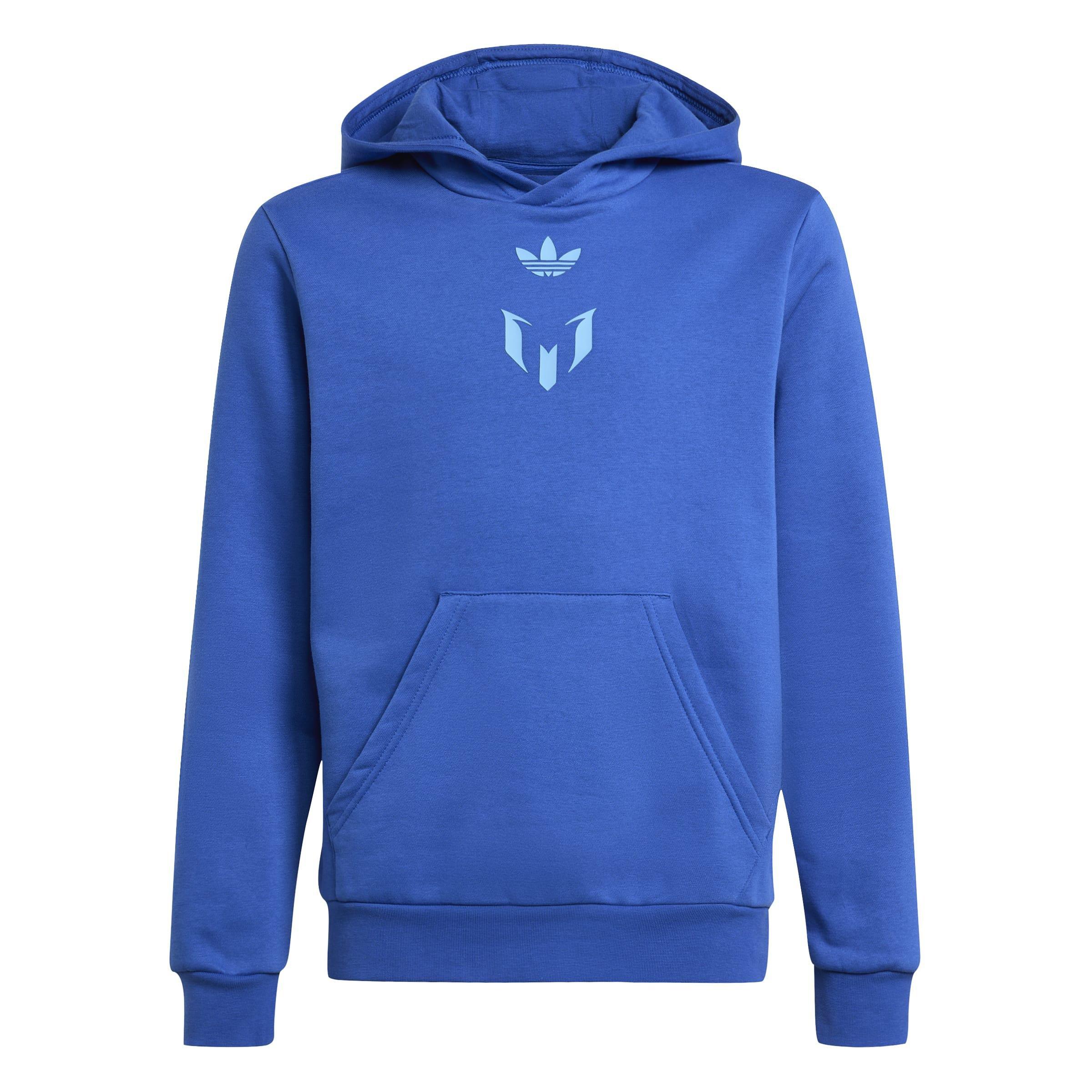 Kids Unisex Messi Hoodie, Blue, , large image number 0