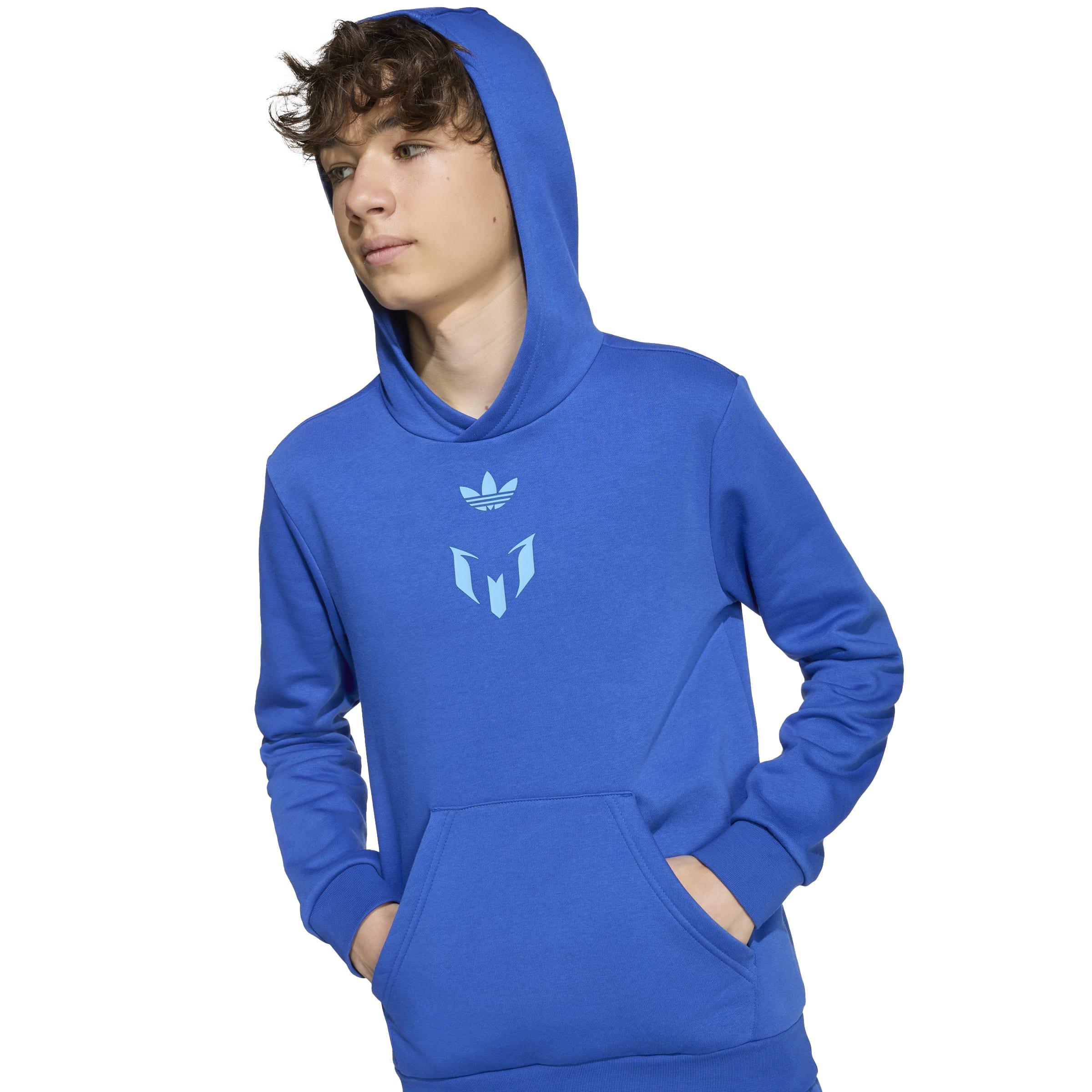 Kids Unisex Messi Hoodie, Blue, , large image number 2