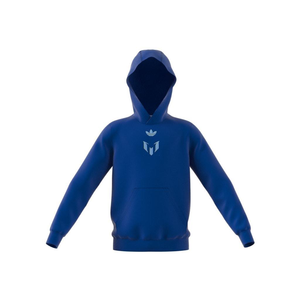 Kids Unisex Messi Hoodie, Blue, , large image number 5