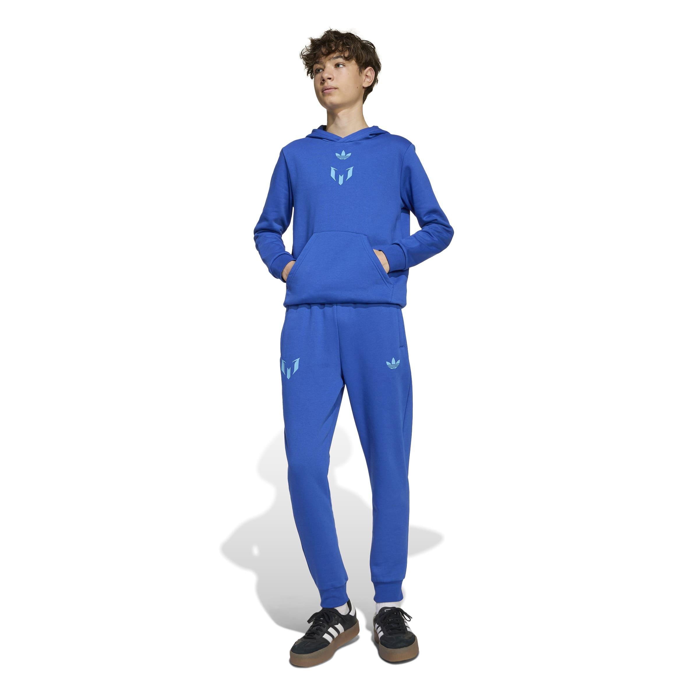 Kids Unisex Messi Hoodie, Blue, , large image number 6