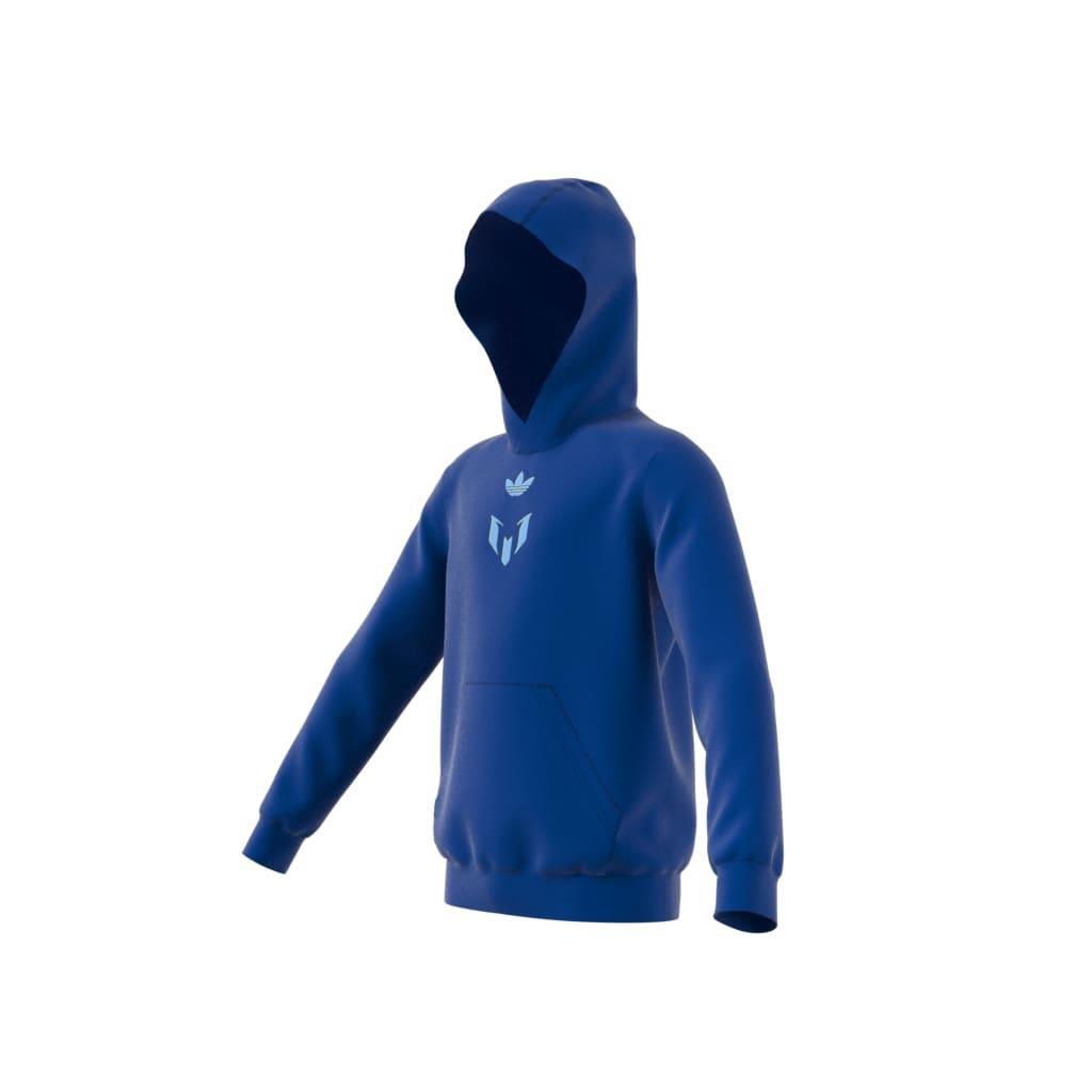 Kids Unisex Messi Hoodie, Blue, , large image number 12