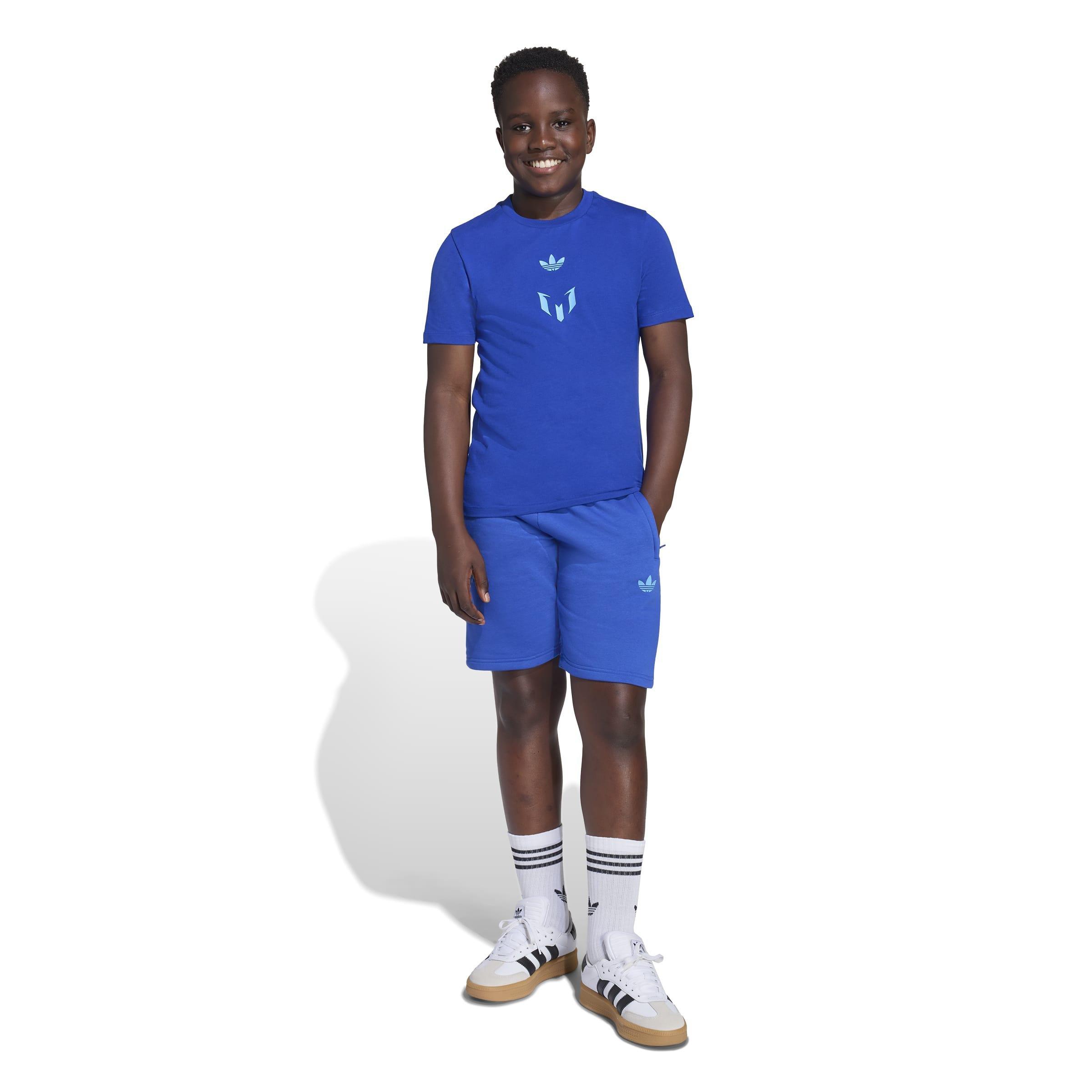Kids Unisex Messi T-Shirt, Blue, A701_ONE, large image number 12