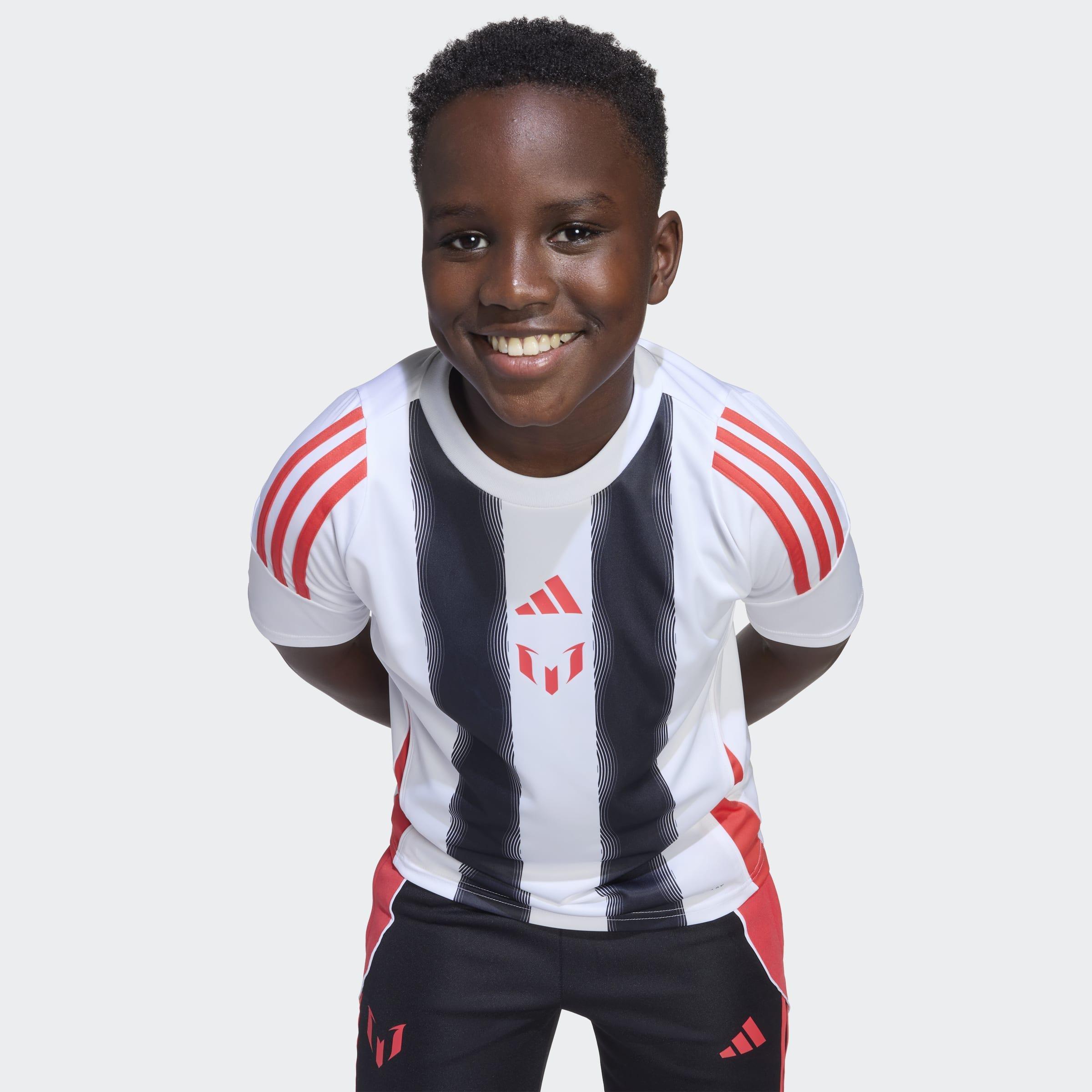 Kids Unisex Messi Training Jersey, White, A701_ONE, large image number 4