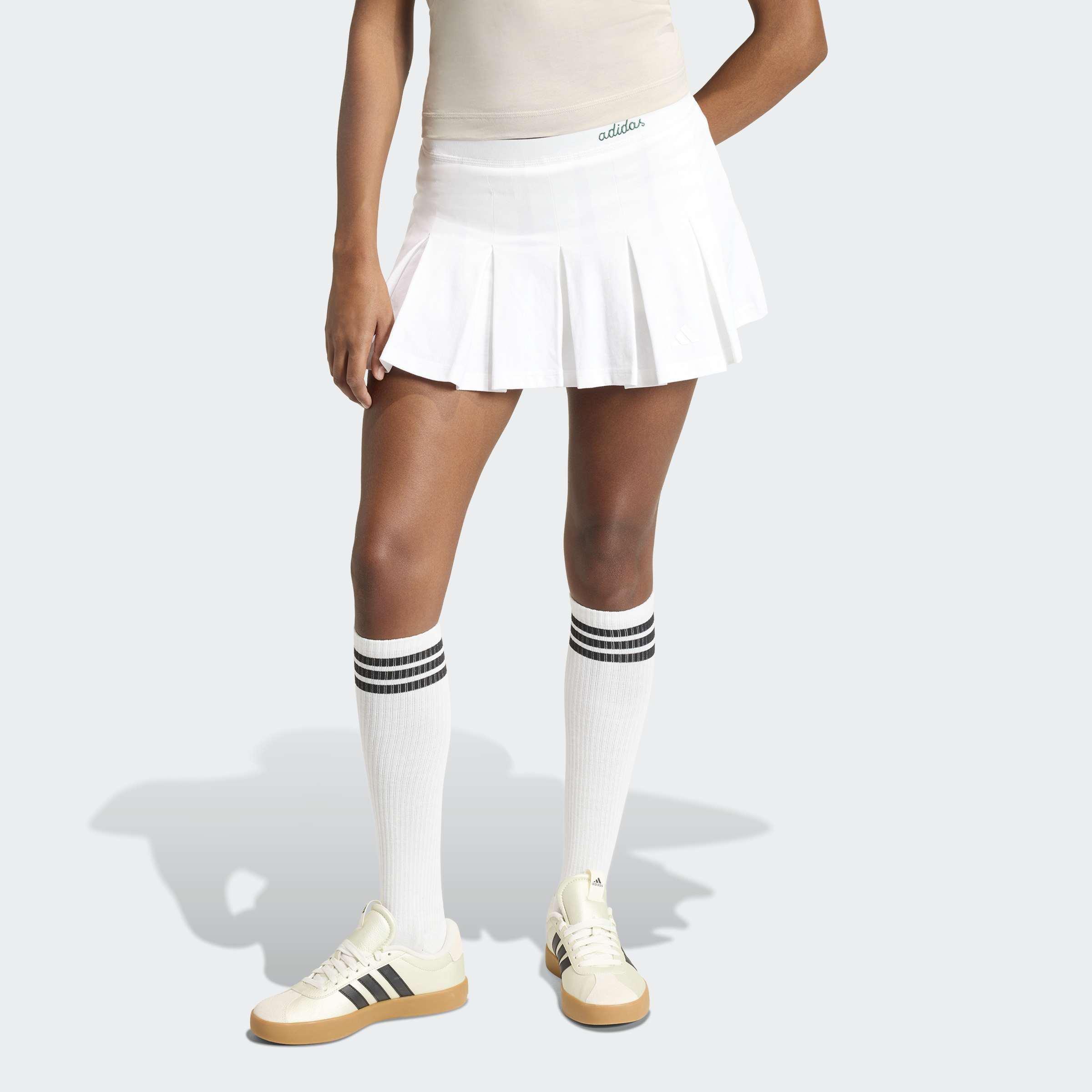 Seasonal Essentials Colorpop Skirt with inner Leggings, White, A701_ONE, large image number 3