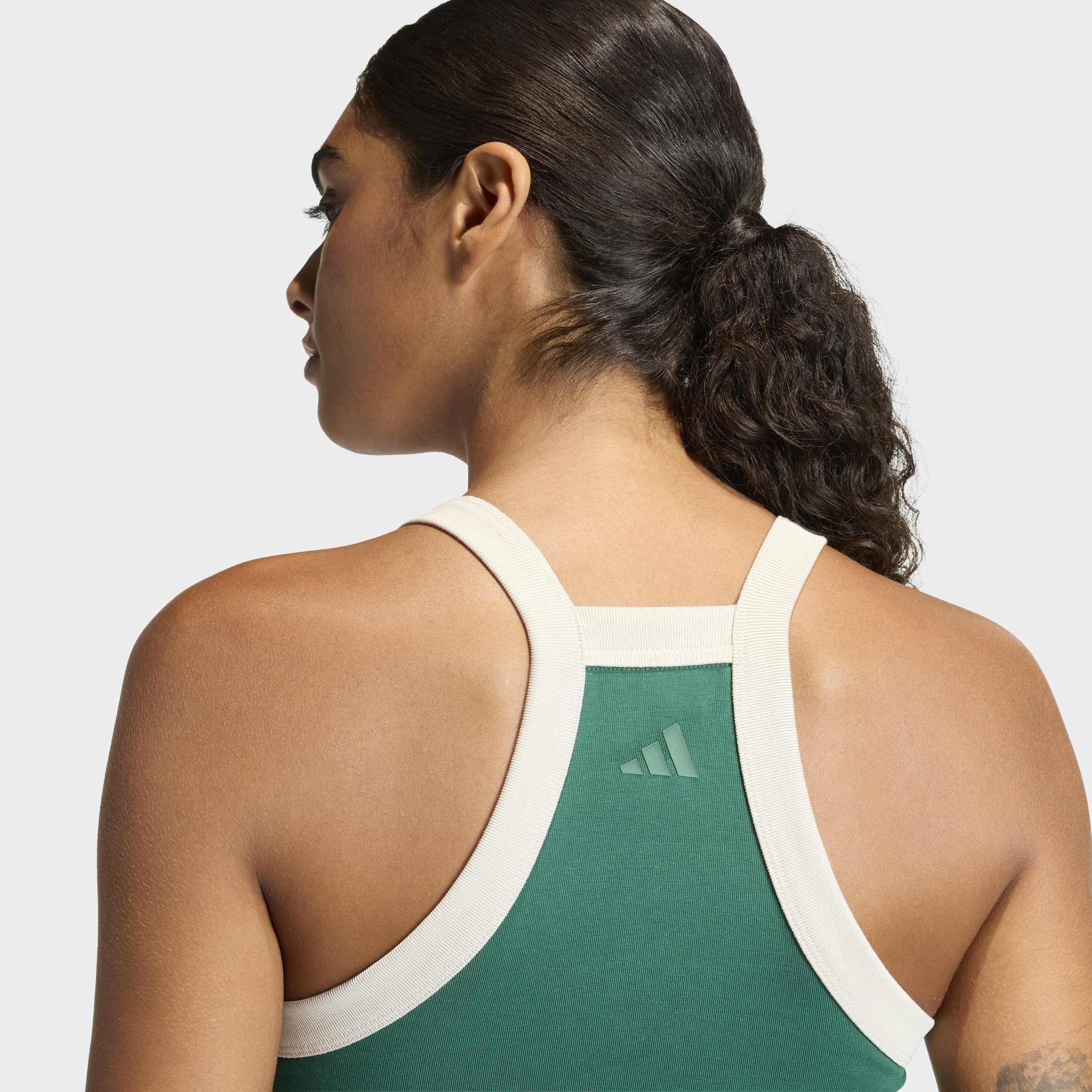 Seasonal Essentials Colorpop Tank With Embroidered Graphic, Green, A701_ONE, large image number 1